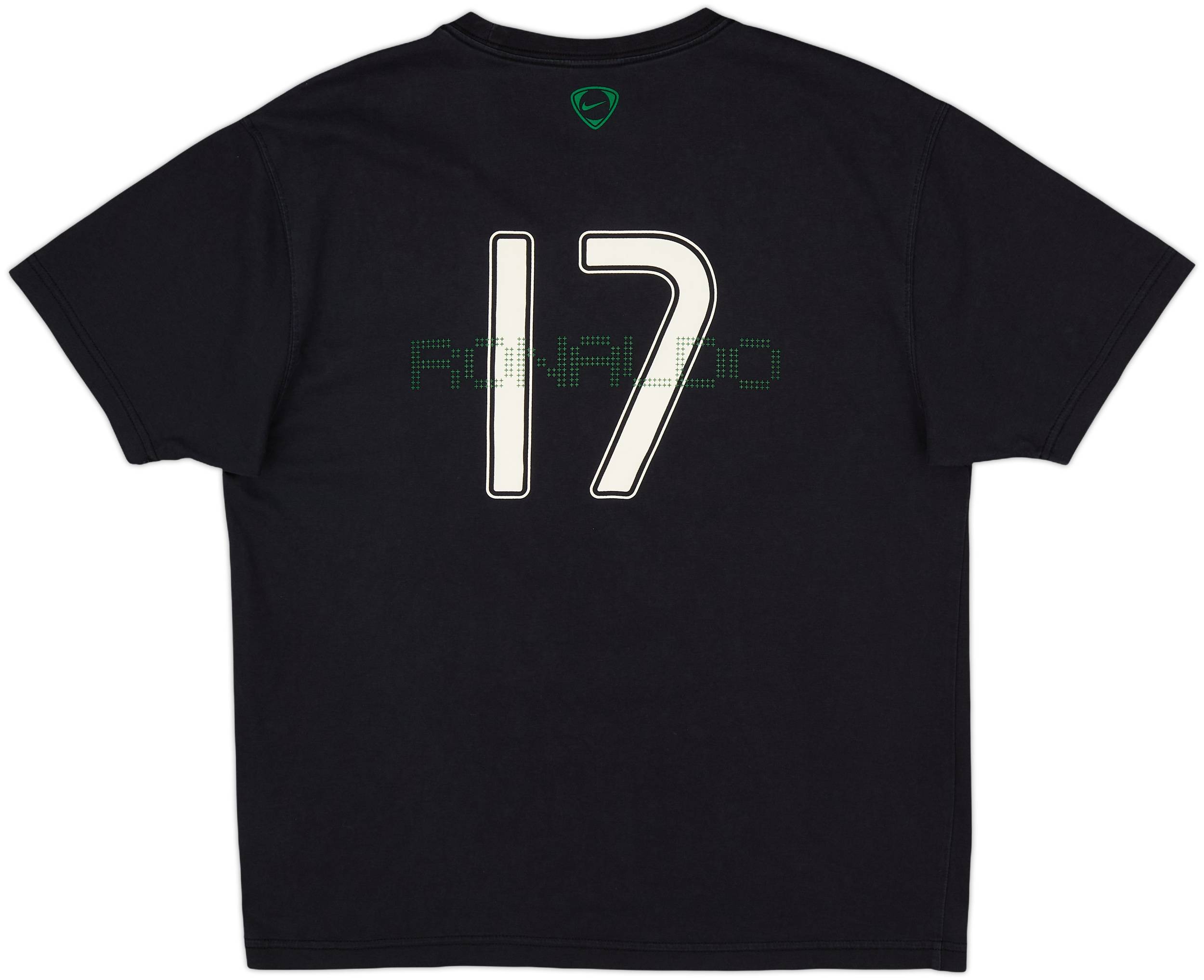 2008-09 Portugal Nike Cristiano Ronaldo Cotton Tee - 10/10 - (L)