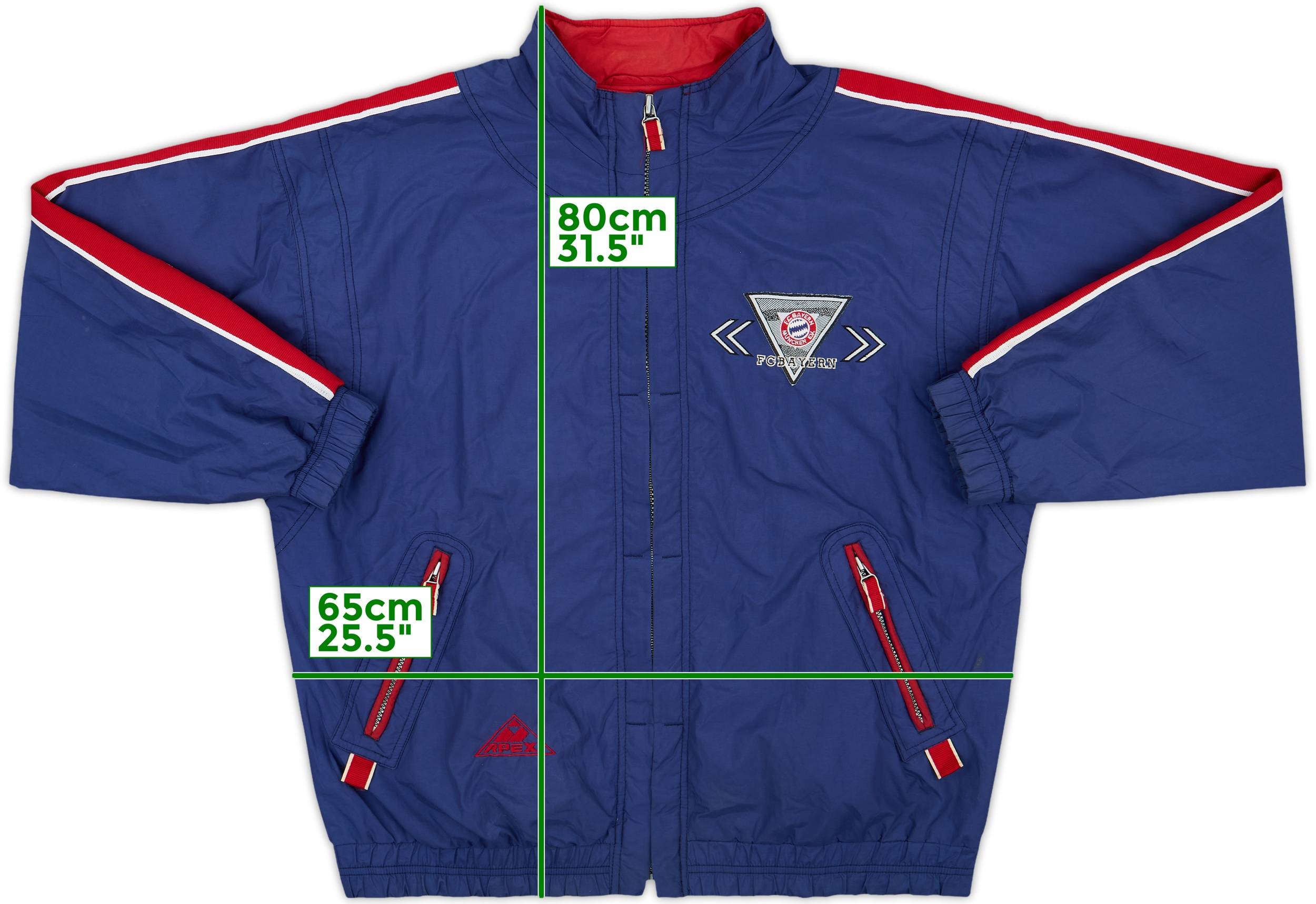 1990s Bayern Munich Apex One Rain Jacket - 8/10 - (XL)