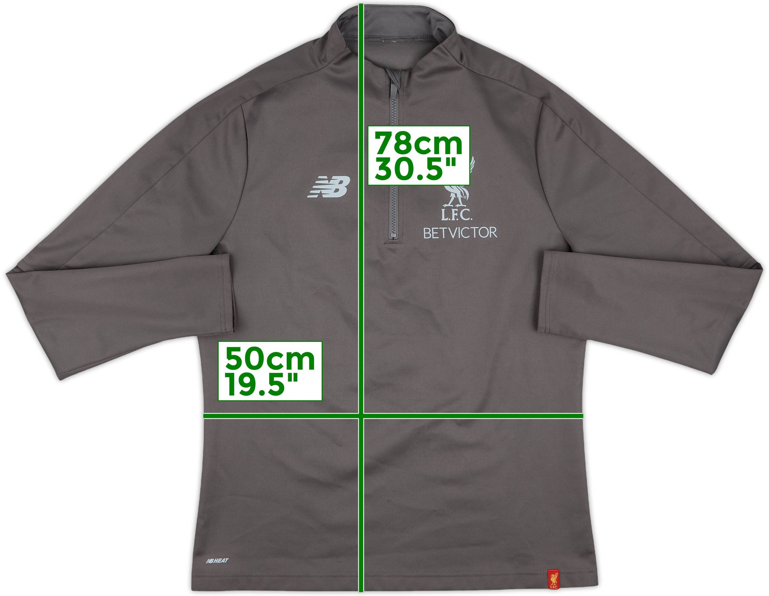Liverpool FC New Balance ジャケット 2019-20 Liverpool New Balance Track Jacket - 9/10 - (S)