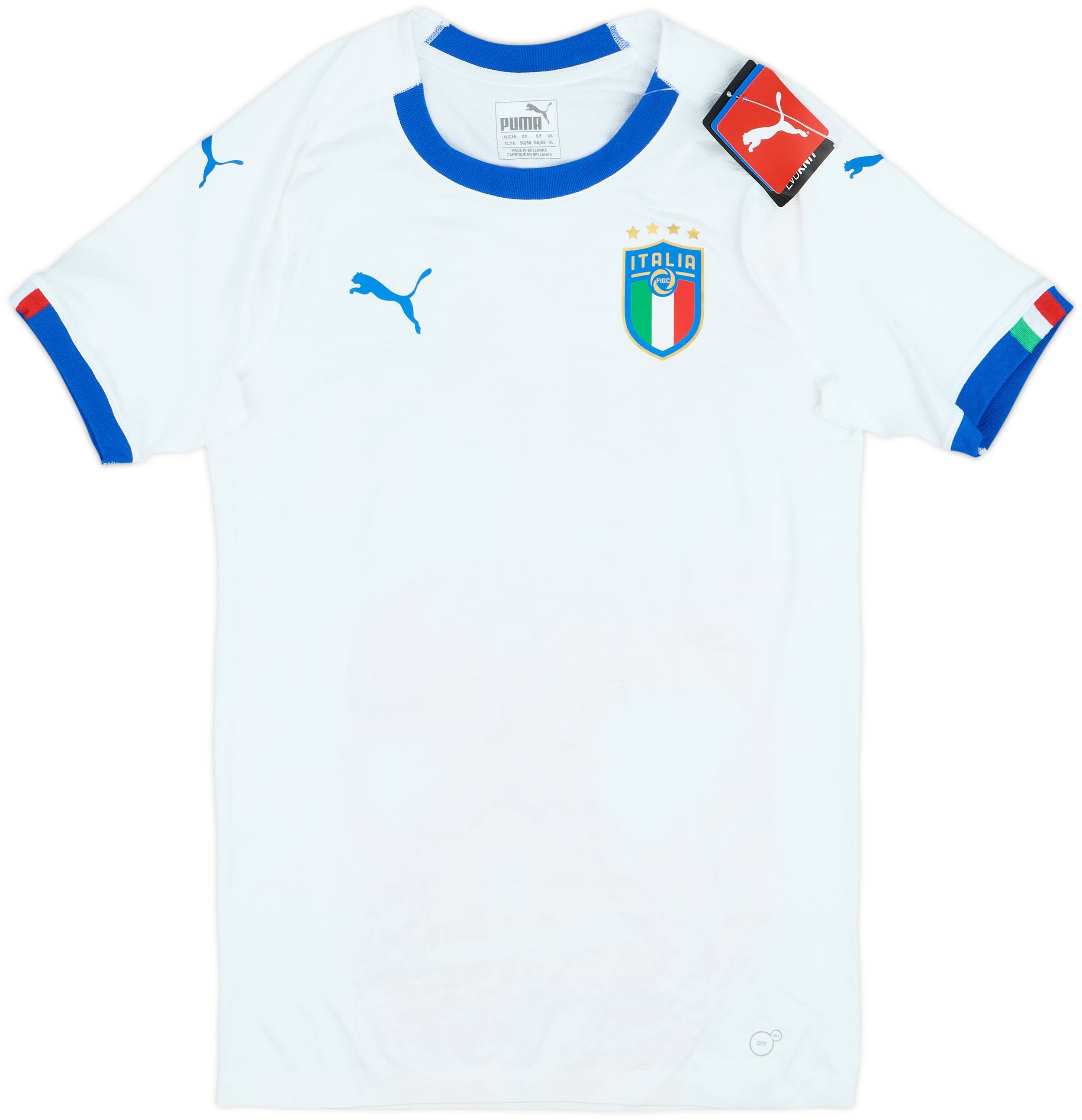 2018-19 Italy Authentic Away Shirt (XL)