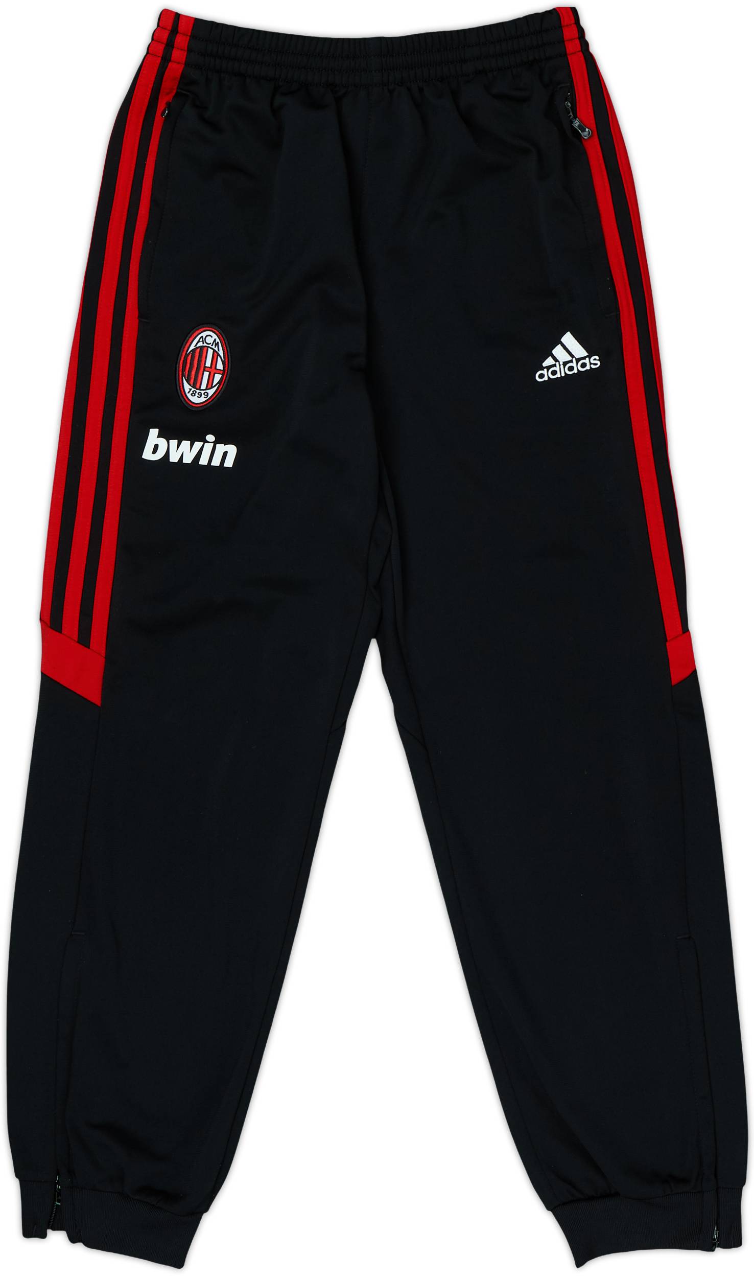 16-17 AC MILAN HONDA 10番　adidas M size赤黒 132073.jpg
