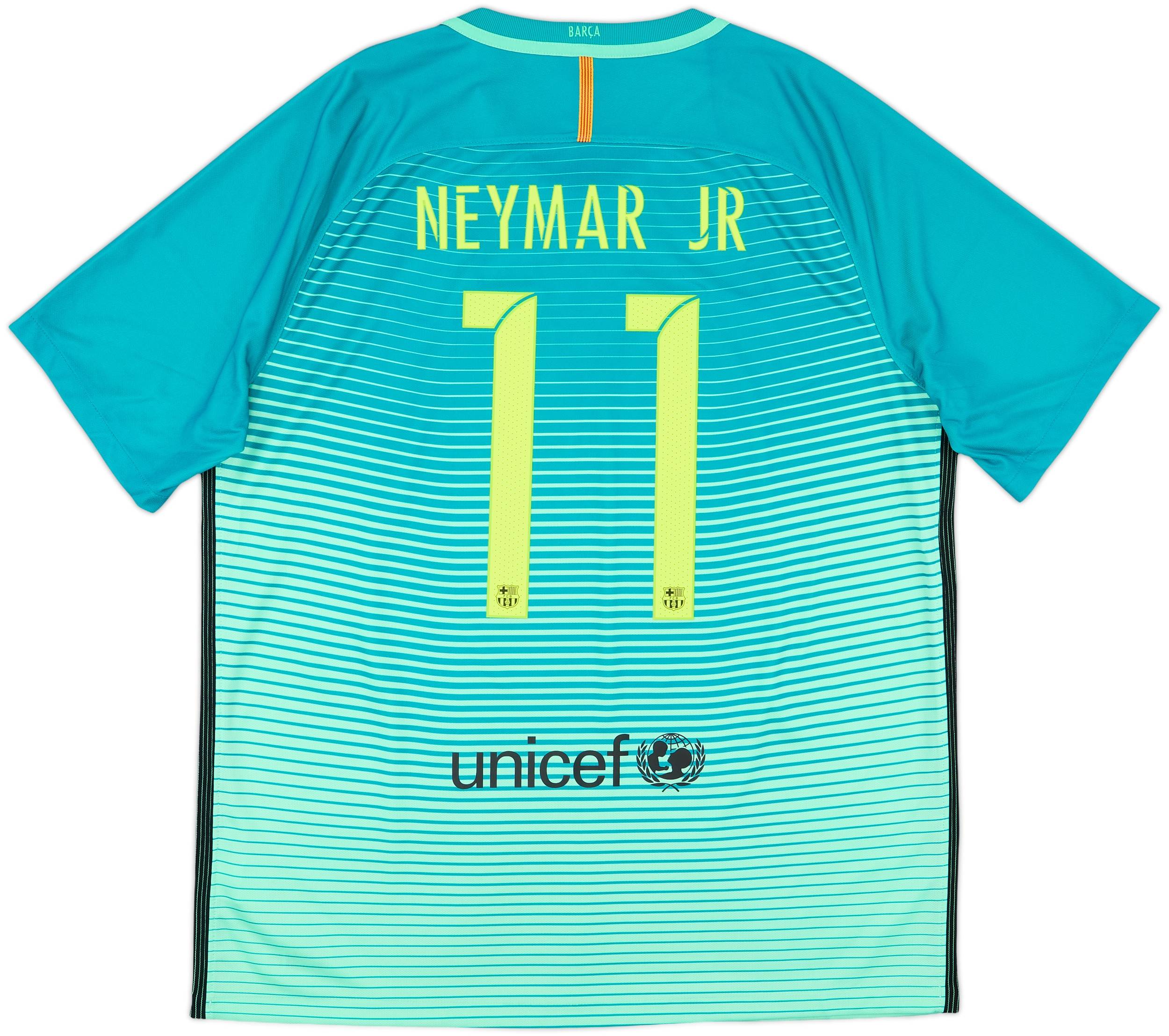 2016-17 Barcelona Third Shirt Neymar Jr #11 - 10/10 - (XL)