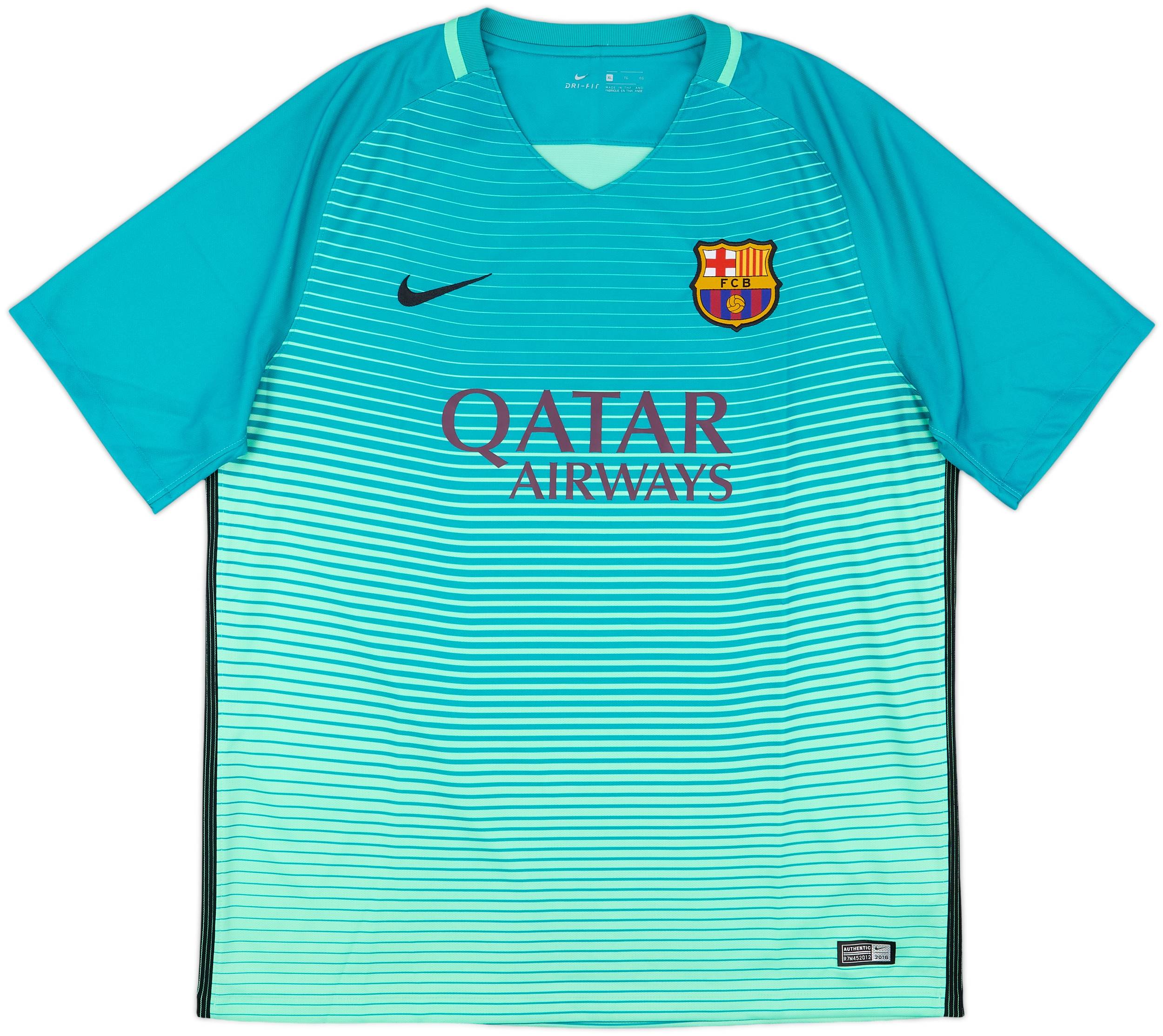 2016-17 Barcelona Third Shirt Neymar Jr #11 - 10/10 - (XL)