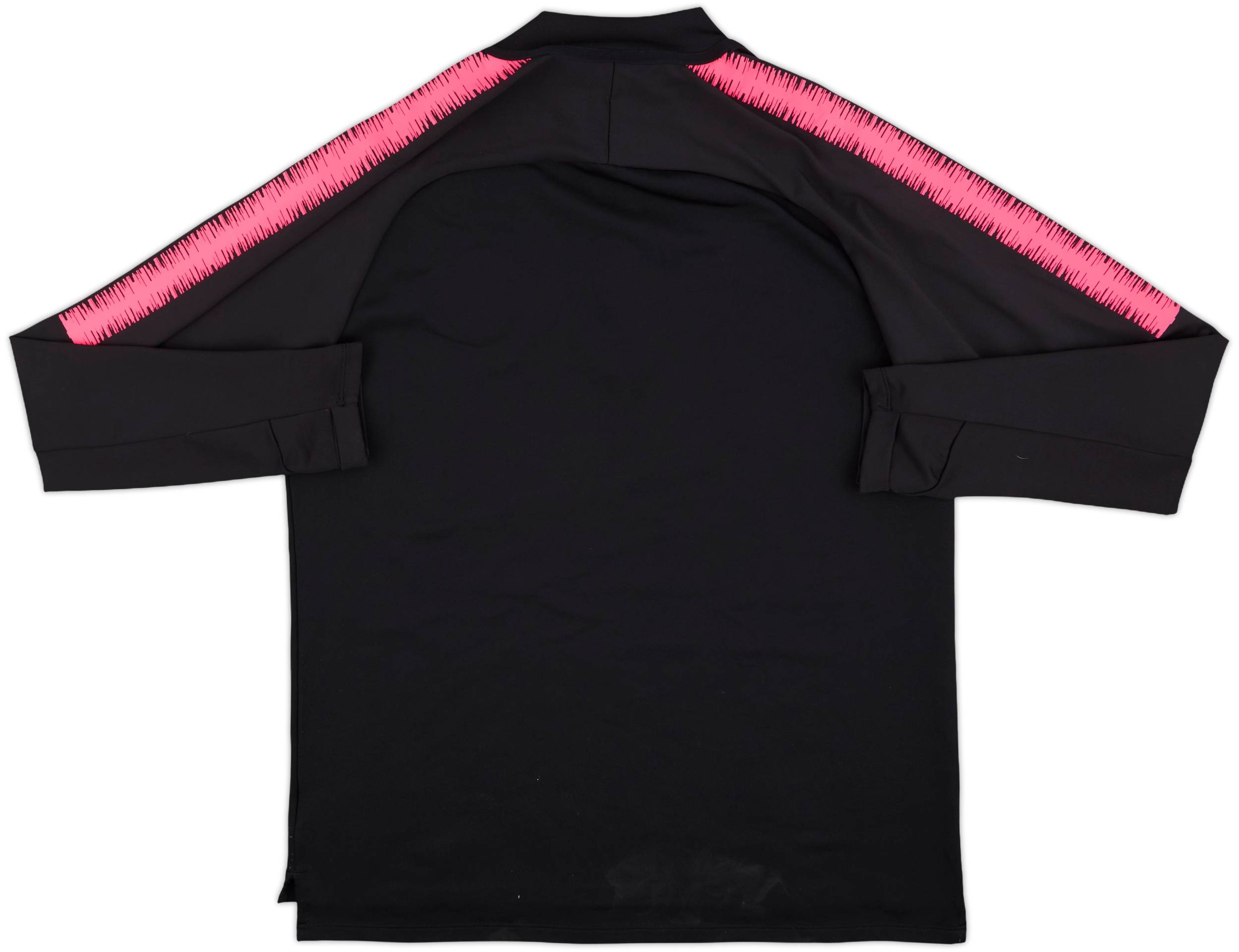 2020-21 Paris Saint-Germain Nike 1/4 Zip Drill Top - 5/10 - (L)