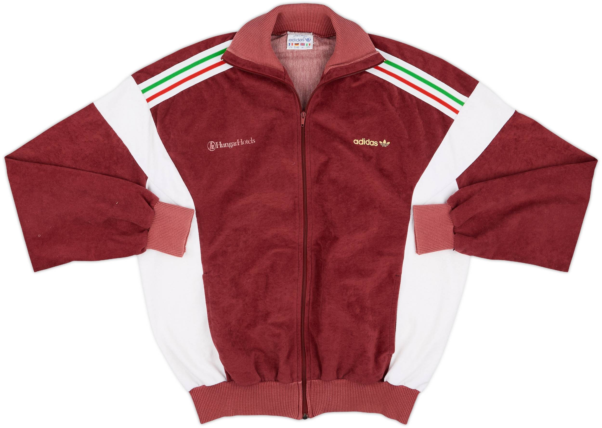 ジャケット・アウター 90supremestreethiphoplevistussychampion 1989-90 Hungary adidas Track Jacket - 7/10 - (M)