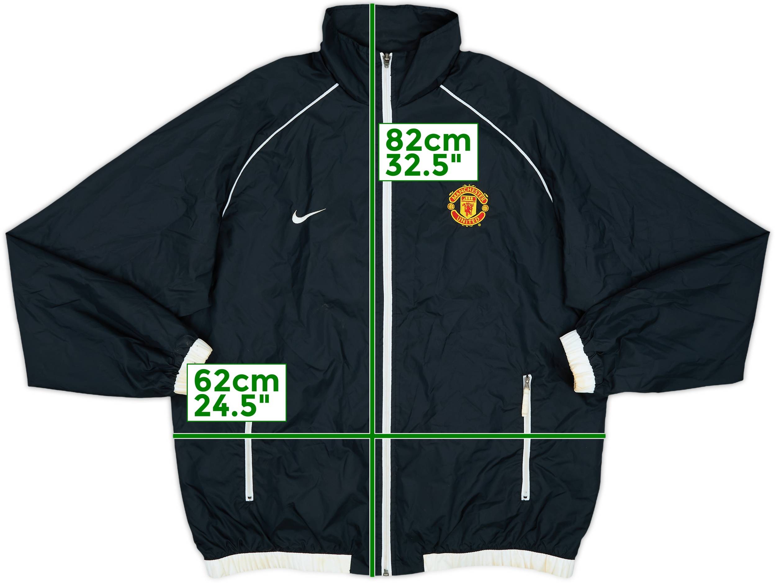 2004-05 Manchester United Nike Track Jacket - 8/10 - (XL)