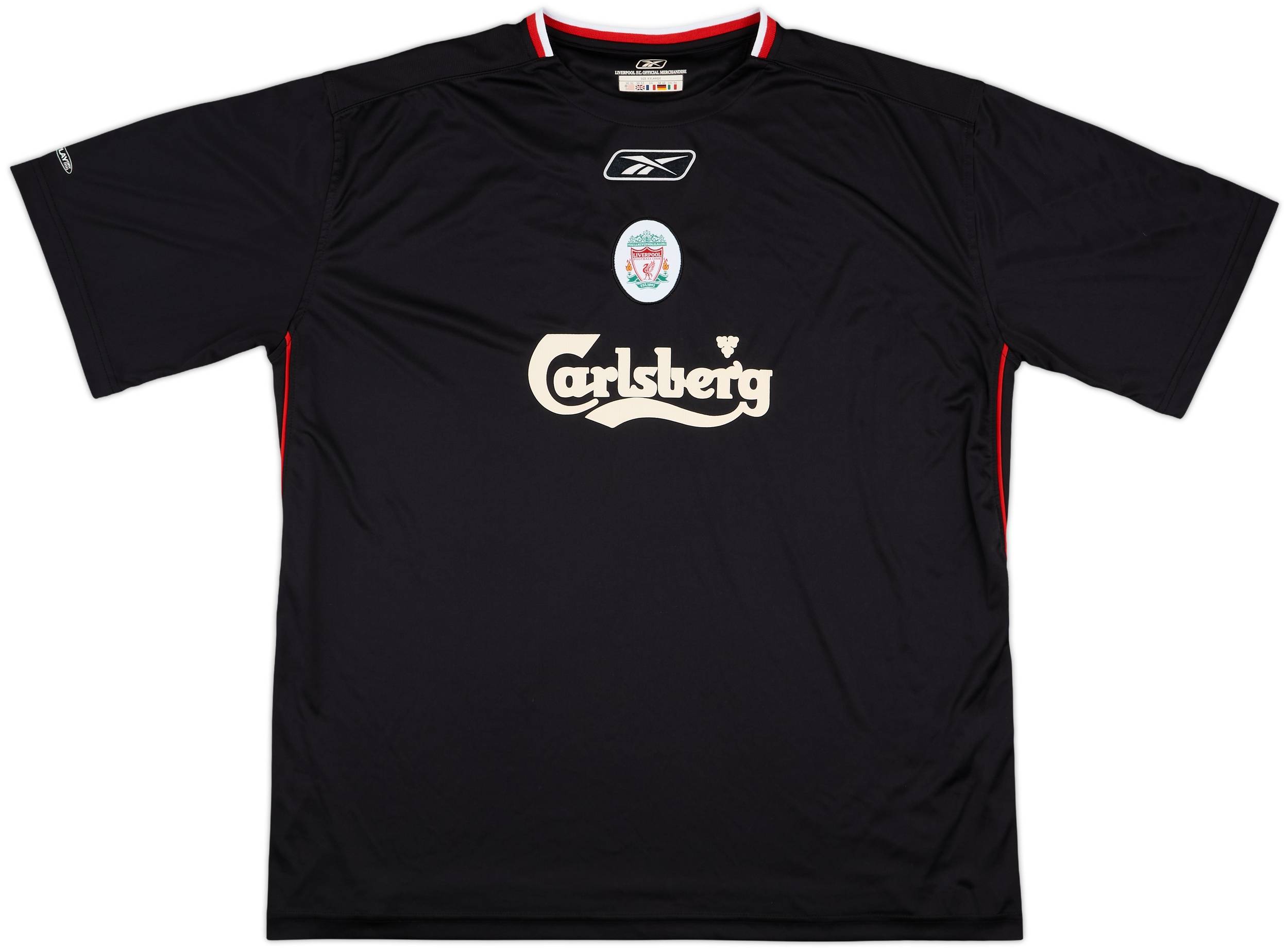 Reebok製　Liverpool FC 03-04 ゲームシャツ Liverpool FC Reebok Football Shirt Away/3rd 2002/2003/2004