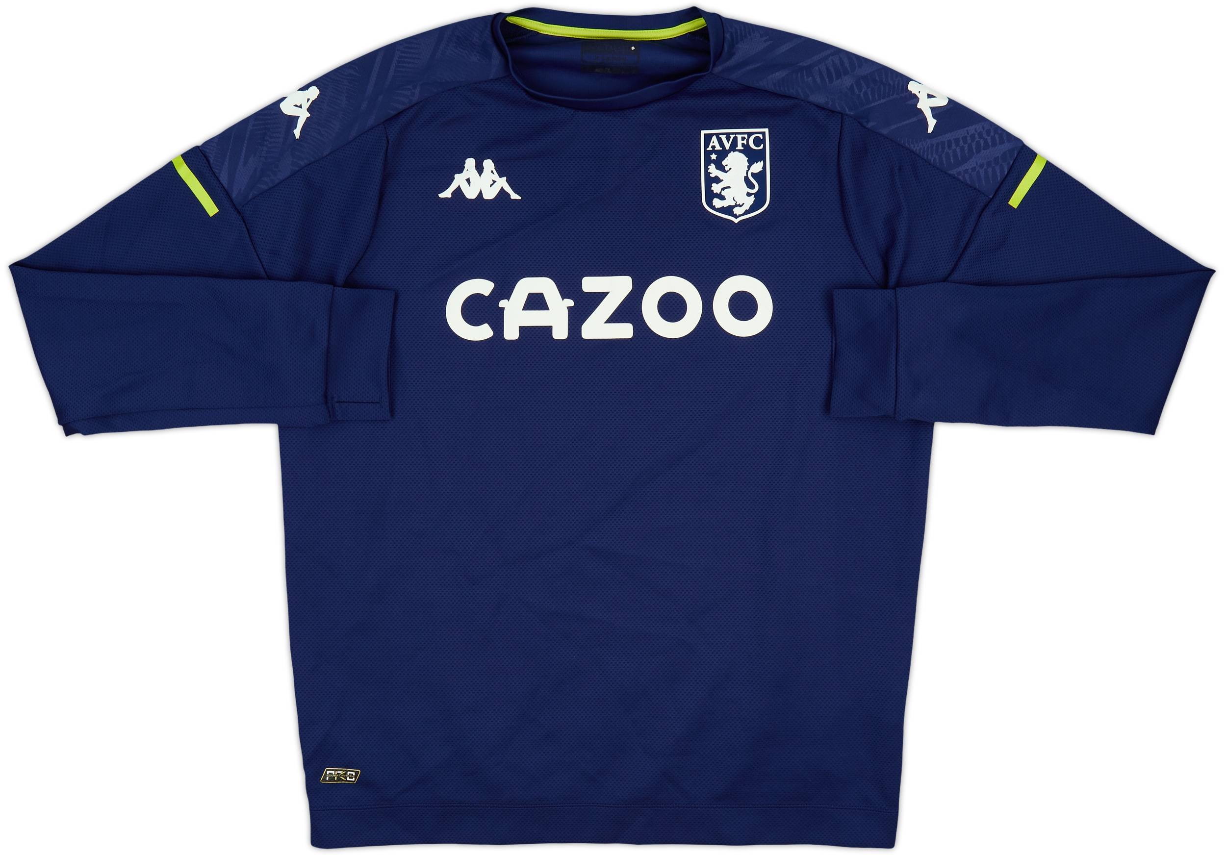 2020-21 Aston Villa Kappa Sweat Top - 8/10 - (XL)