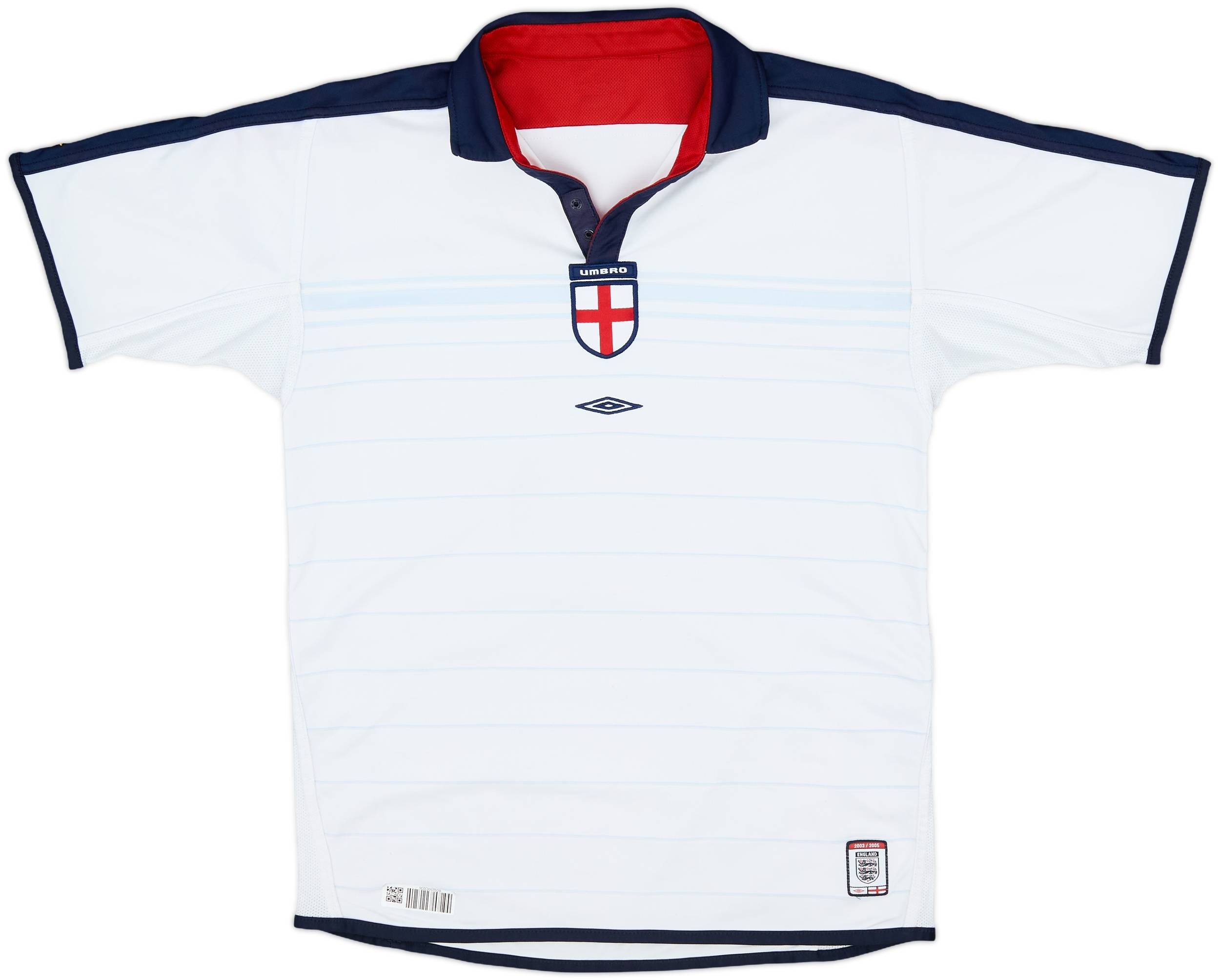 2003-05 England Home Shirt - 5/10 - (XL.Boys)