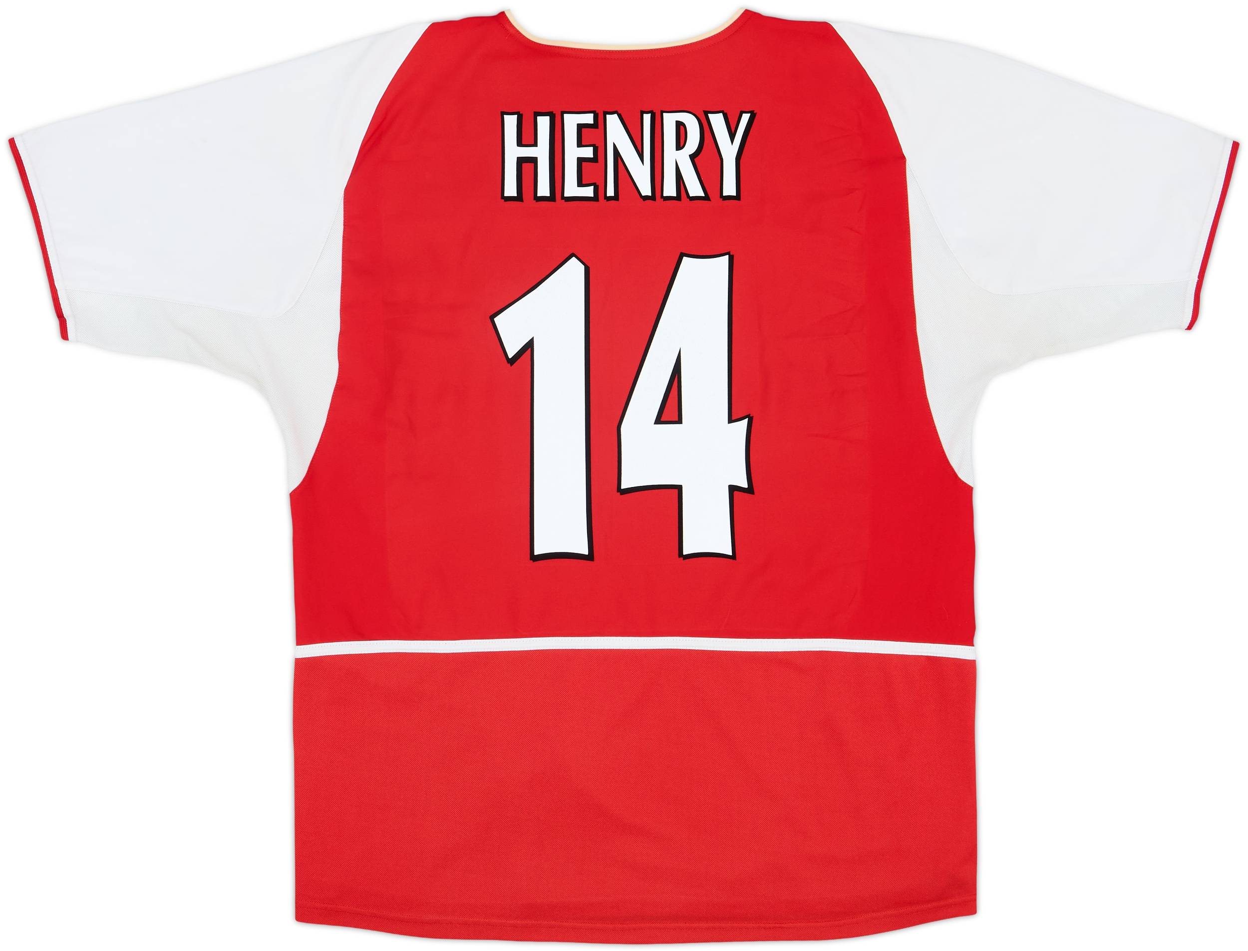 2002-04 Arsenal Home Shirt Henry #14 - 8/10 - (M)