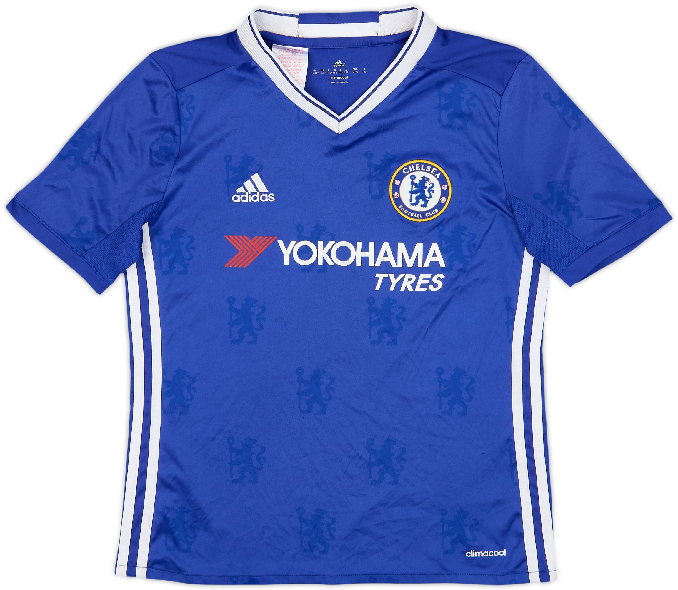 Chelsea FC HAZARD 17 ホームシャツ 2013-14 Chelsea Home L/S Shirt Hazard #17 - 9/10 - (S)