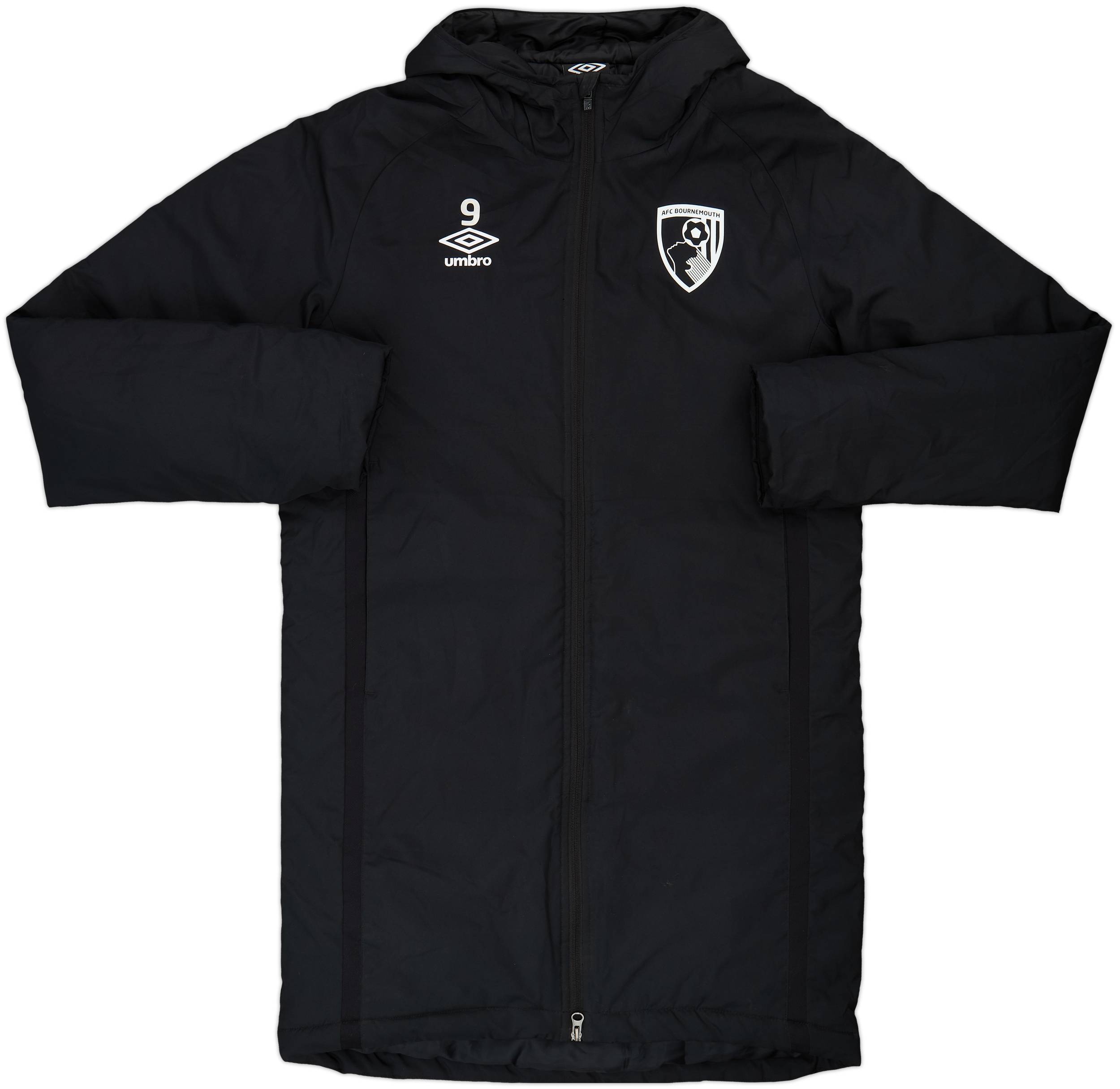 2022-23 Bournemouth Player Issue Padded Bench Coat #9 - 9/10