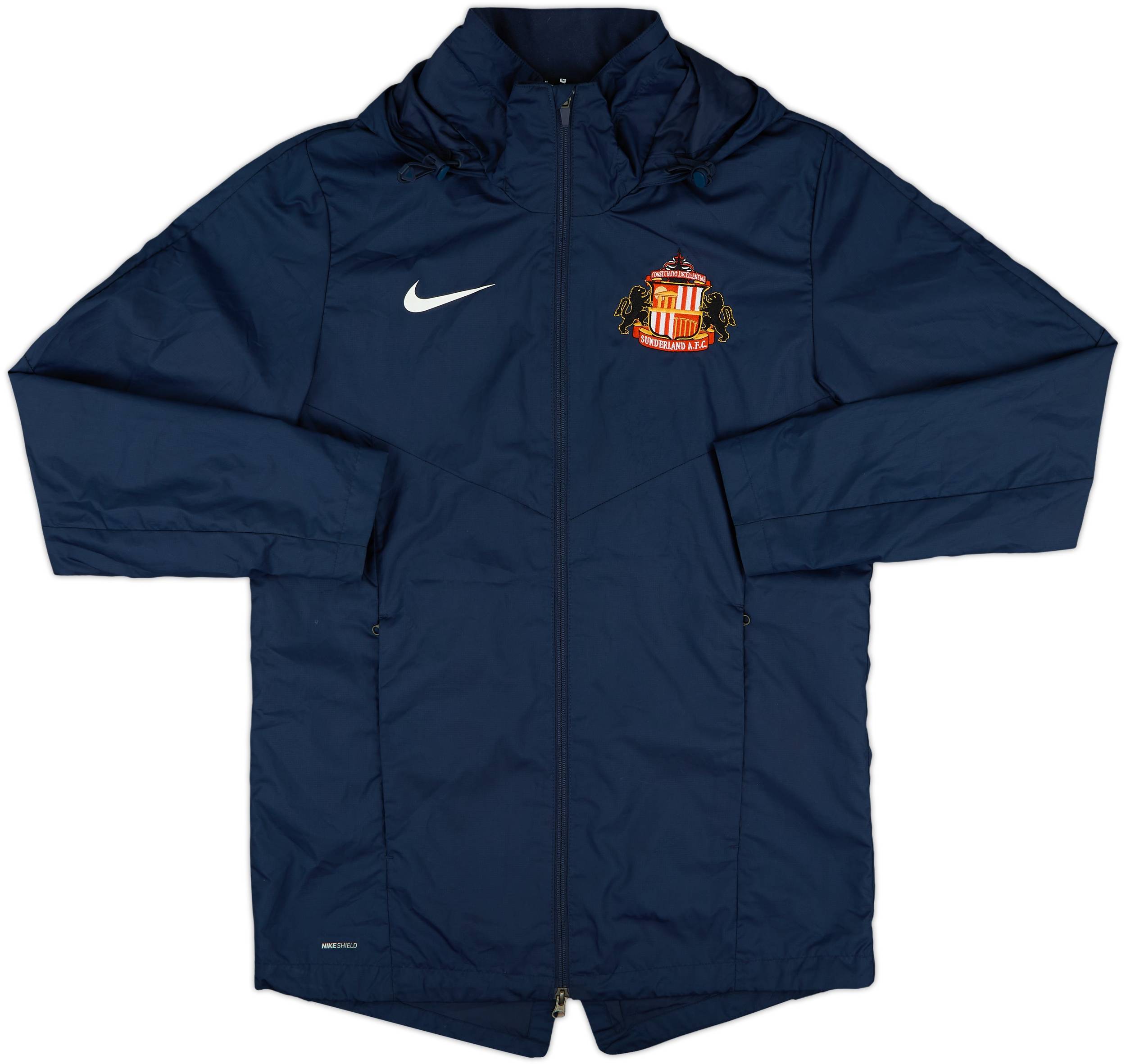 2020-21 Sunderland Nike Hooded Rain Jacket - 9/10 - (M)
