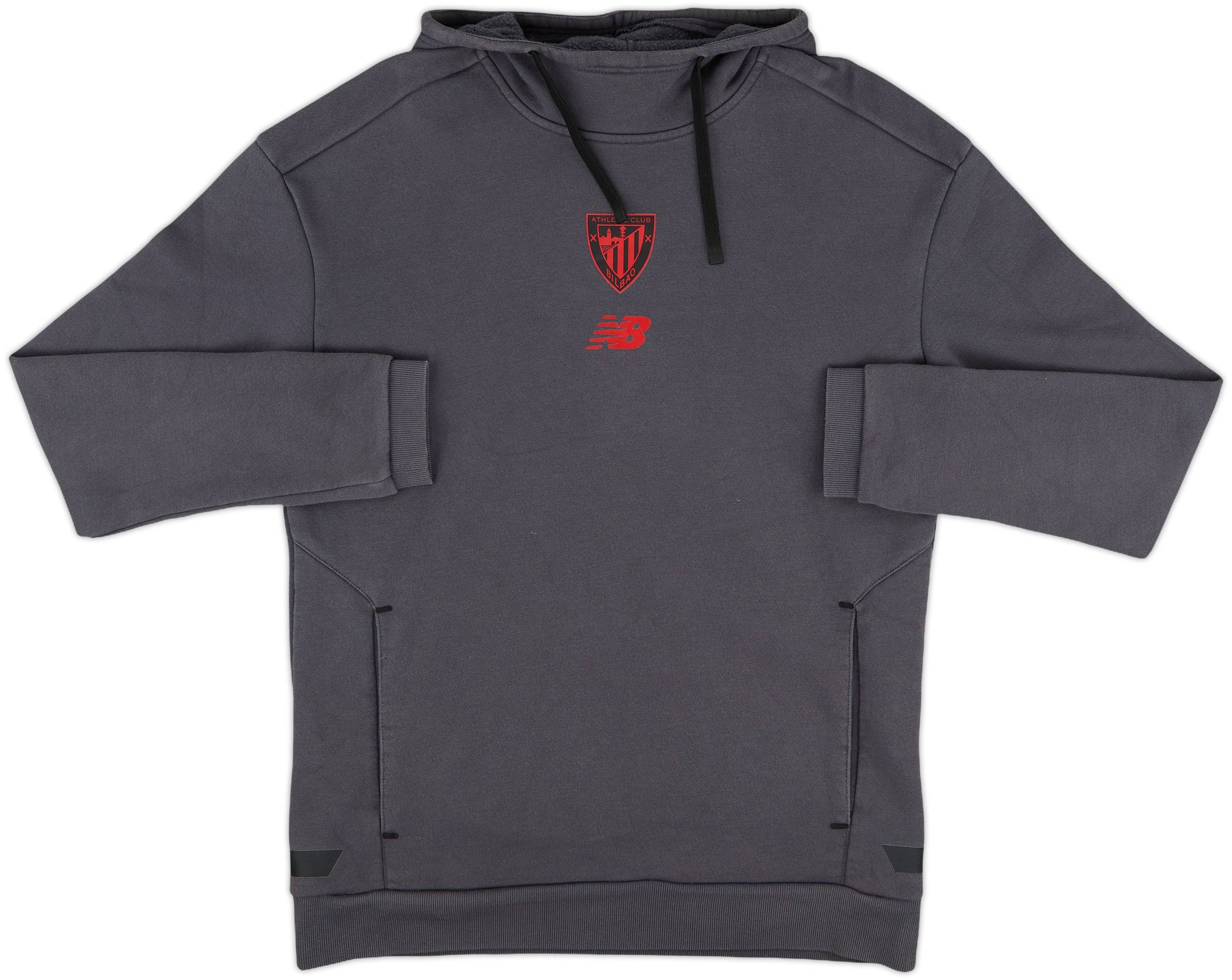 ATHLETIC BILBAOクラブウエア 2021-22 Athletic Bilbao New Balance Hooded Sweat Top - 9/10