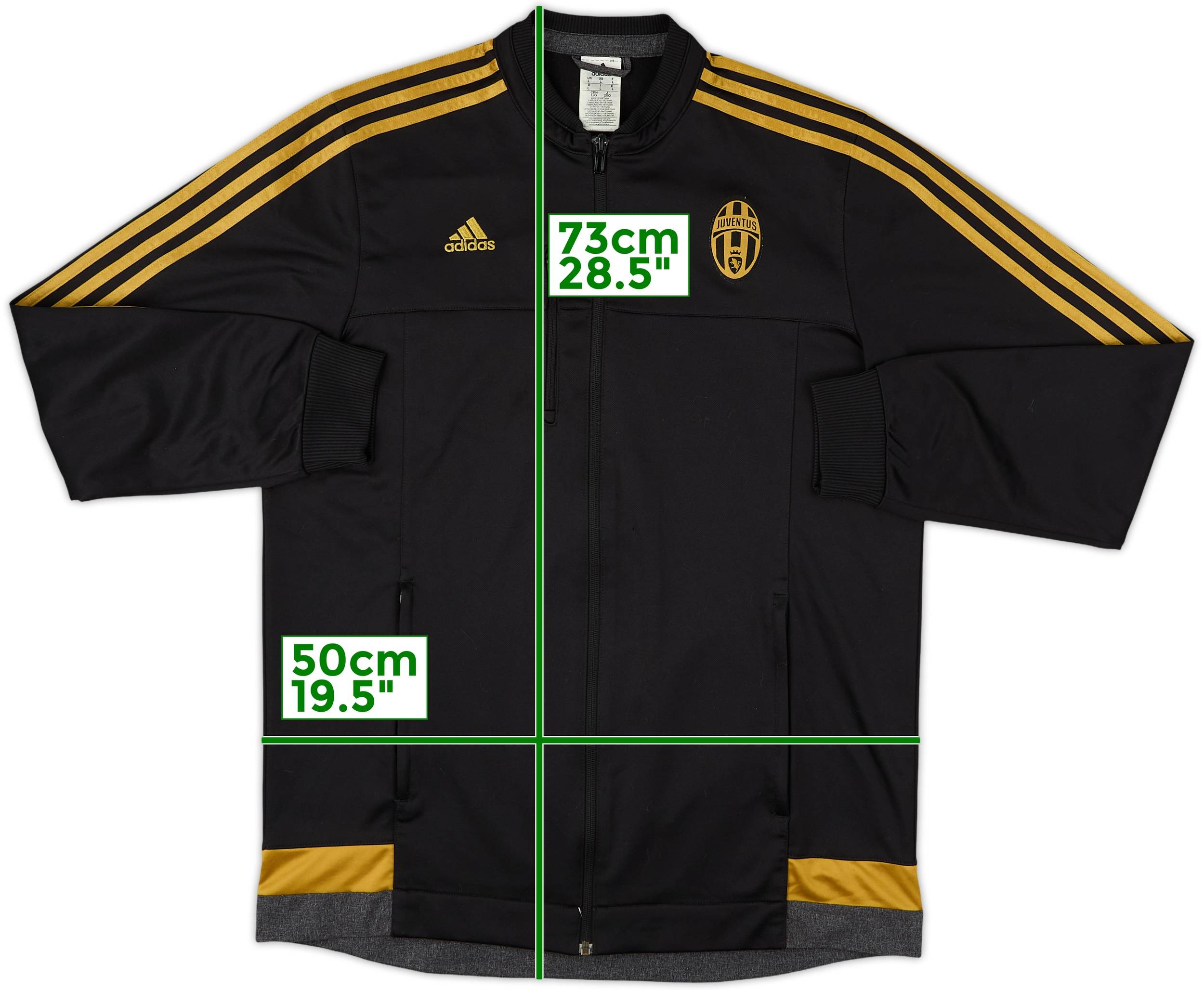 2015-16 Juventus adidas Track Jacket - 8/10 - (L)