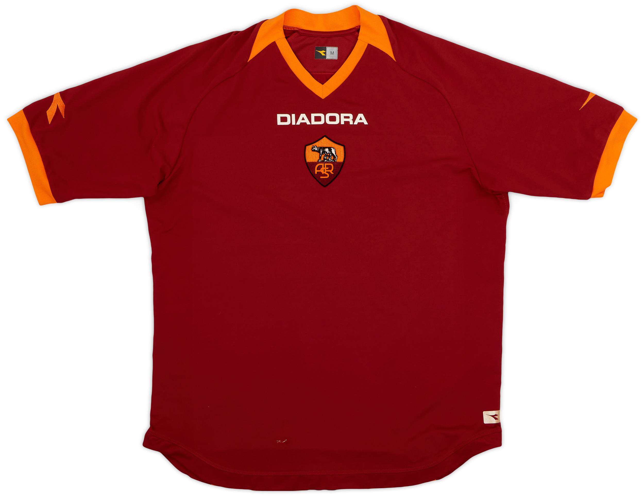 2006-07 Roma Home Shirt - 7/10 - (M)