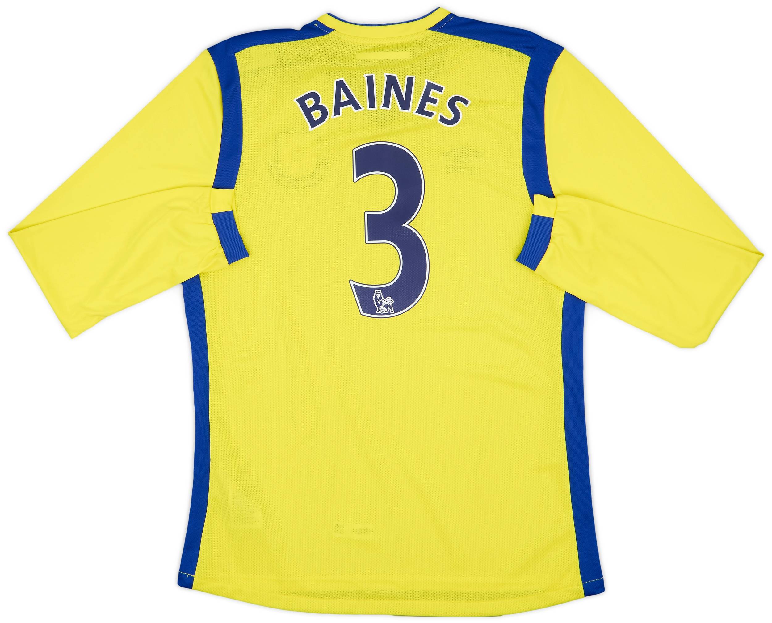 2016-17 Everton Third L/S Shirt Baines #3 (L)