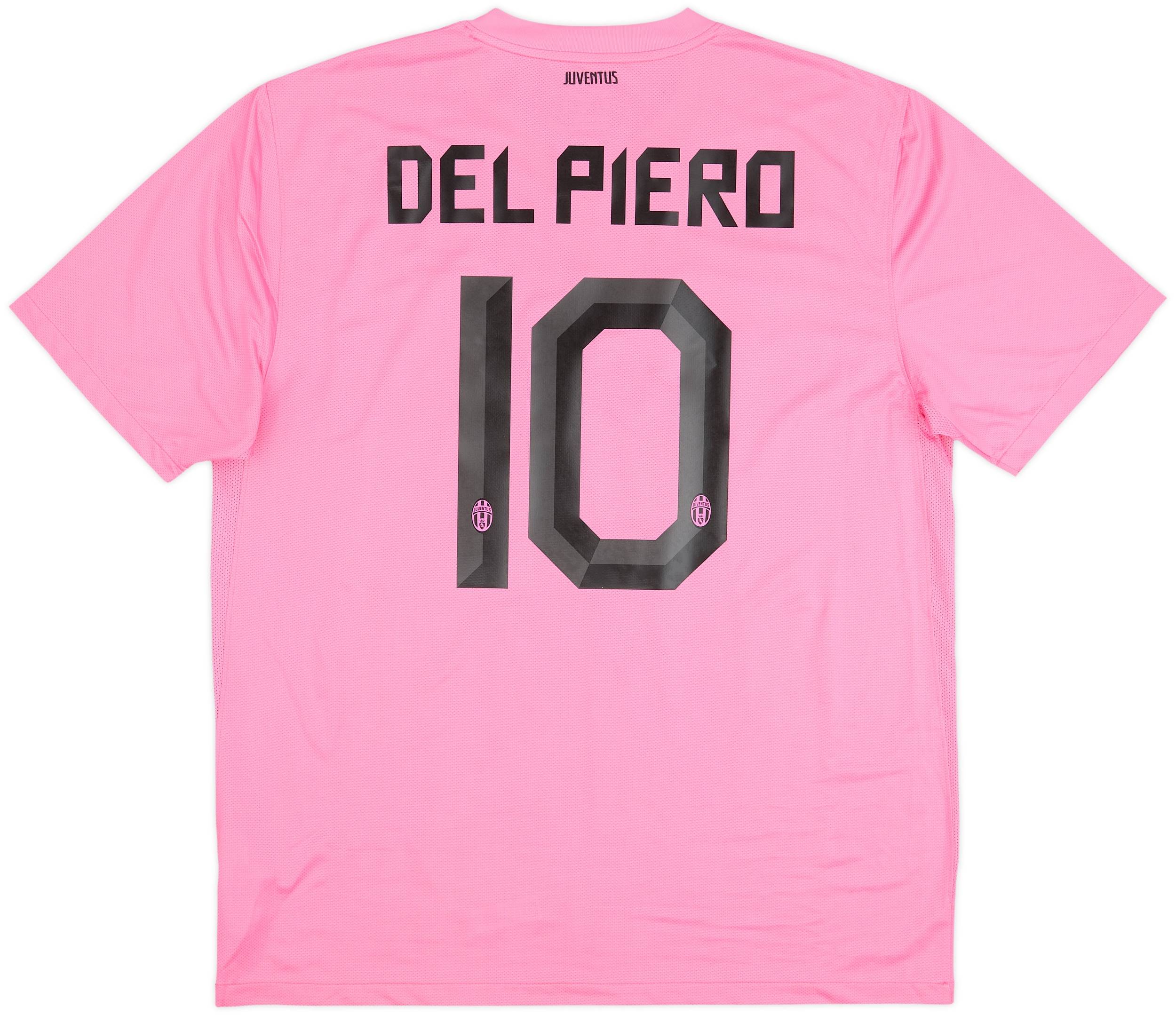 ユベントス DEL PIERO 10番 シャツ 2011-13 Juventus Away Shirt Del Piero #10 (XL)