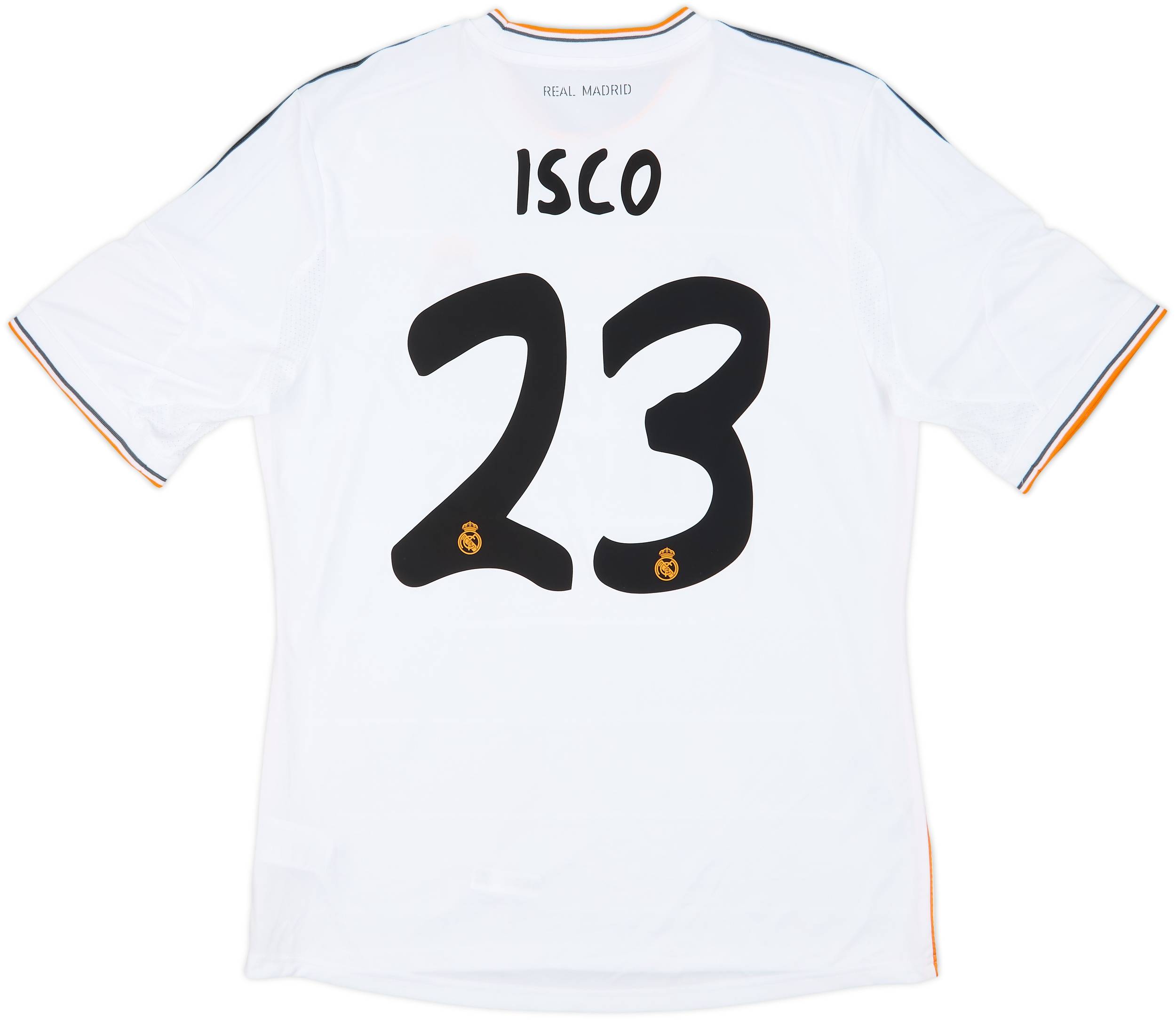 2013-14 Real Madrid Home Shirt Isco #23 (L)