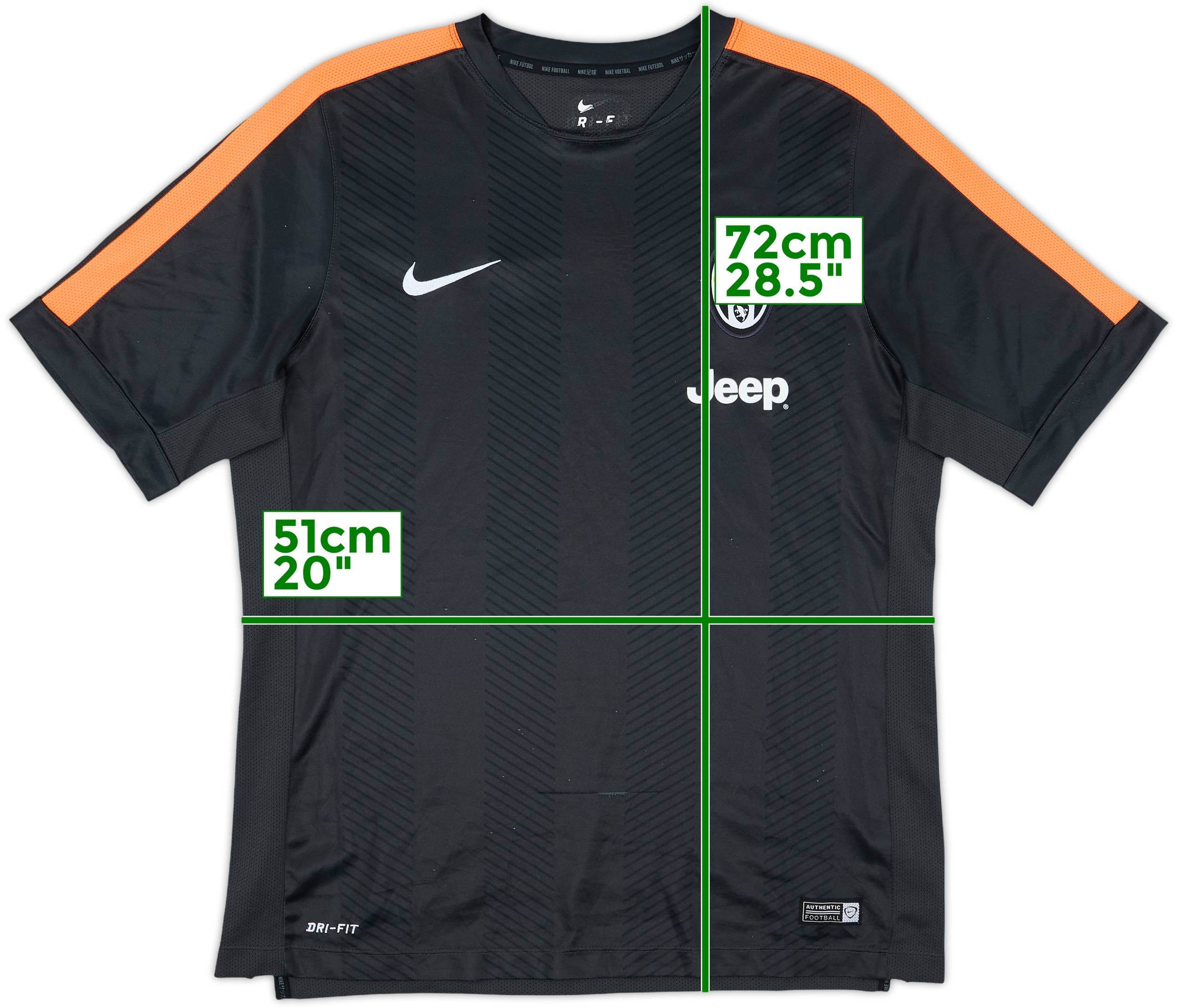 2014-15 Juventus Nike Training Shirt - 8/10 - (L) 2014-15 Juventus Nike Training Shirt - 8/10 - (L)