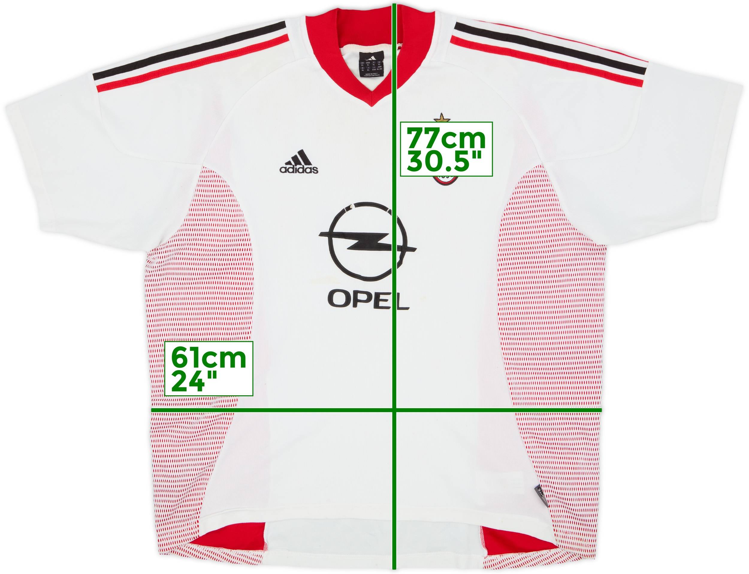 2002-03 AC Milan Away Shirt - 5/10 - (XL)