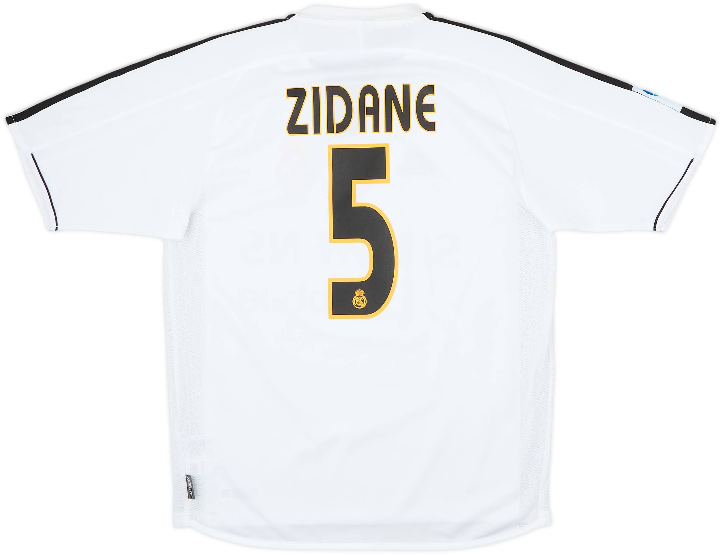 2003-04 Real Madrid Home Shirt Zidane #5 (S)