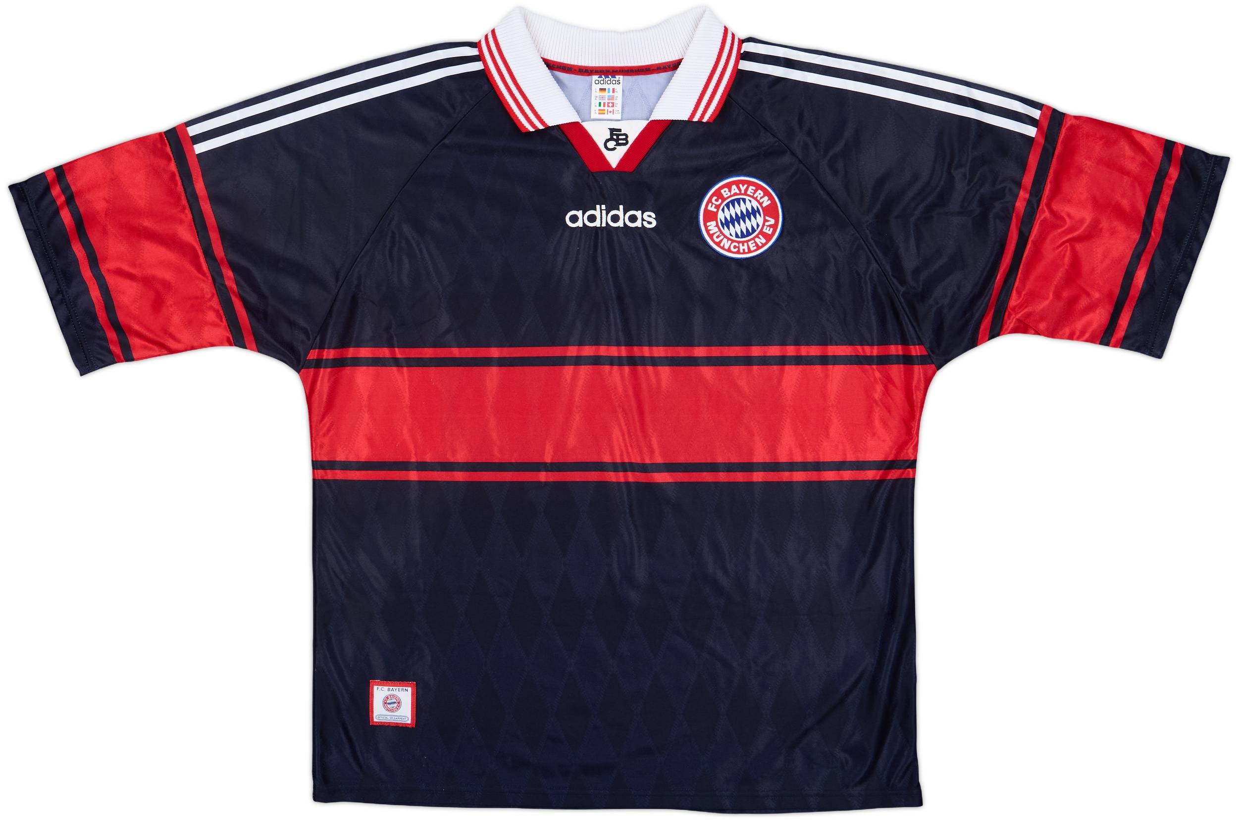 1997-99 Bayern Munich Player Issue Home Shirt - 8/10 - (XL)