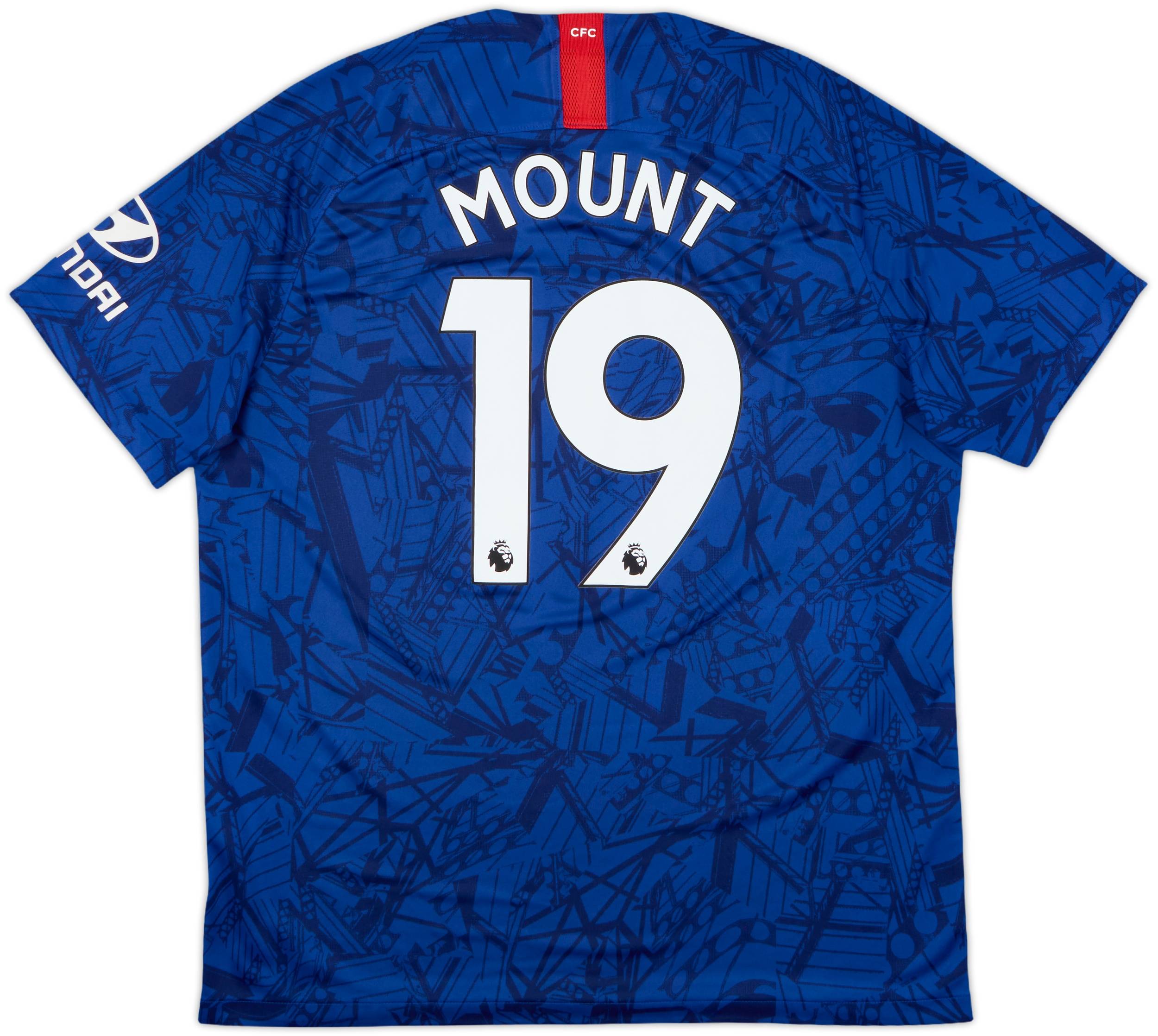 2019-20 Chelsea Home Shirt Mount #19 - 7/10 - (XL)