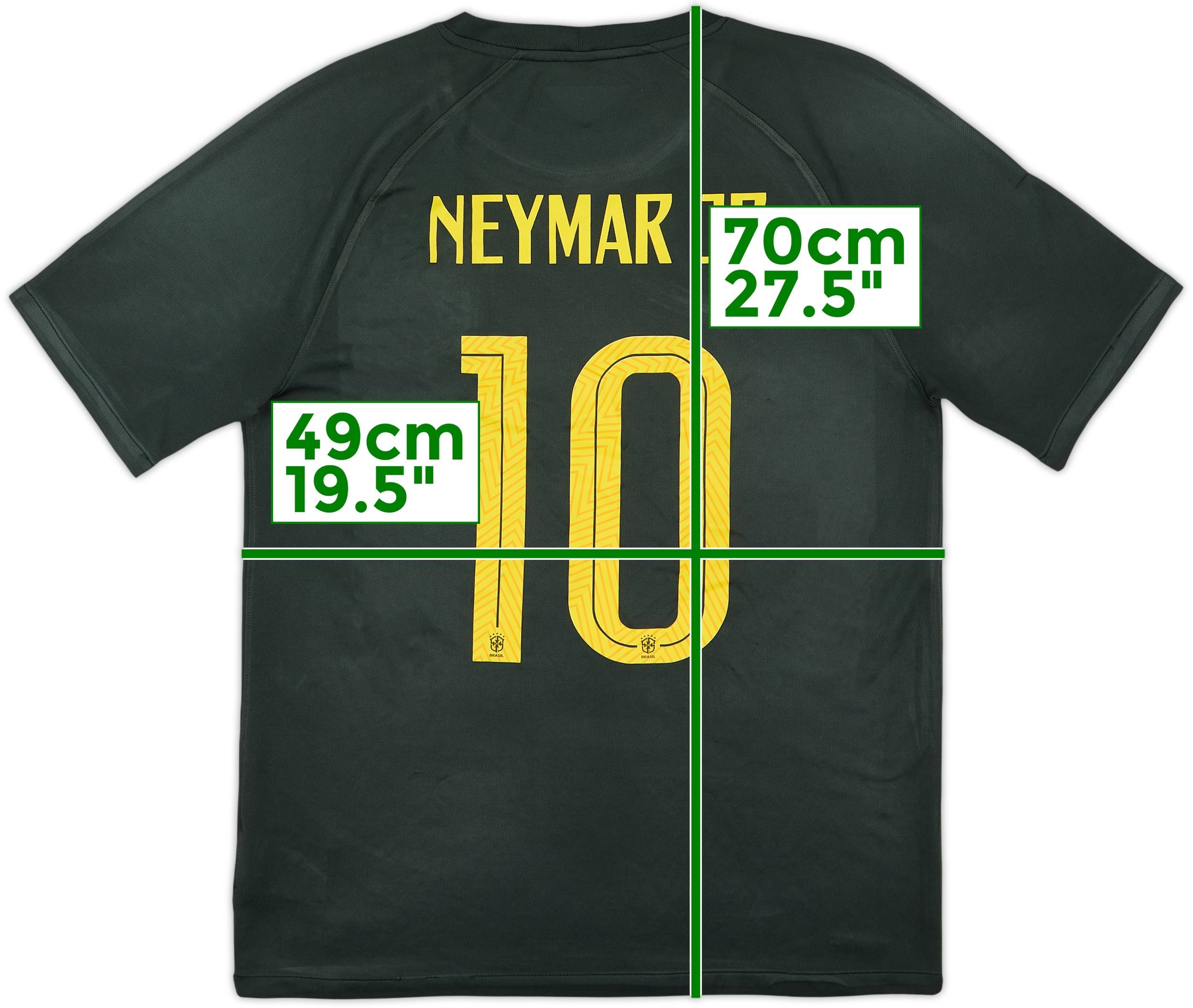 2014-15 Brazil Third Shirt Neymar Jr #10 - 5/10 - (M)