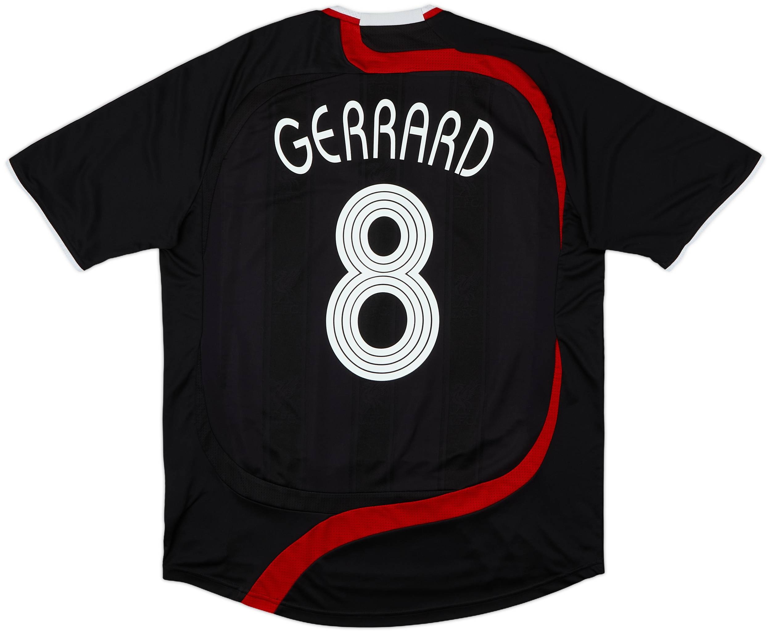 2007-08 Liverpool Third Shirt Gerrard #8 - 5/10 - (L)