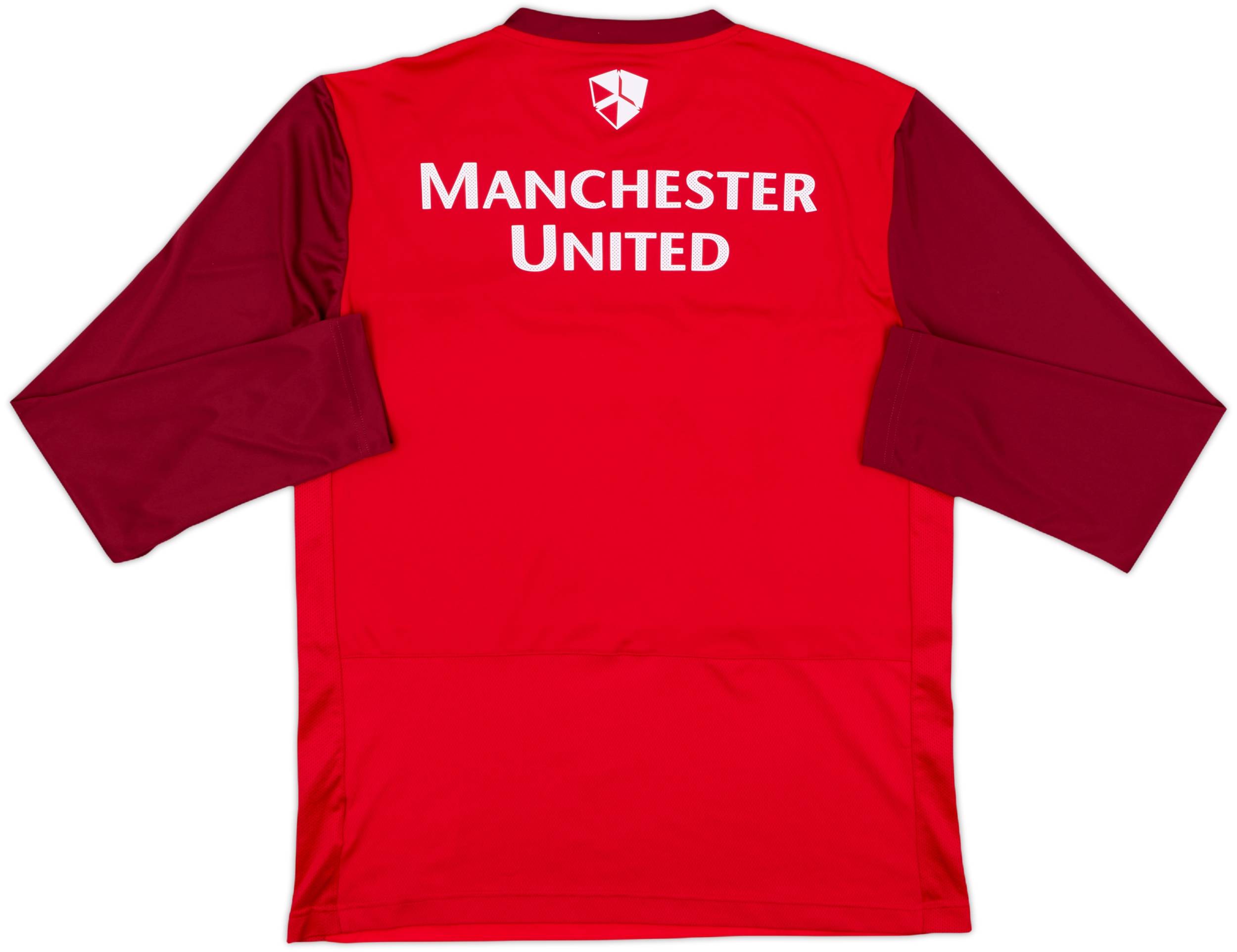 2011 中国スーパーリーグ　深圳紅鑽　ナイキオフィシャル　選手支給ユニフォーム 2011-12 Manchester United Nike Training L/S Shirt - 8/10 - (L)