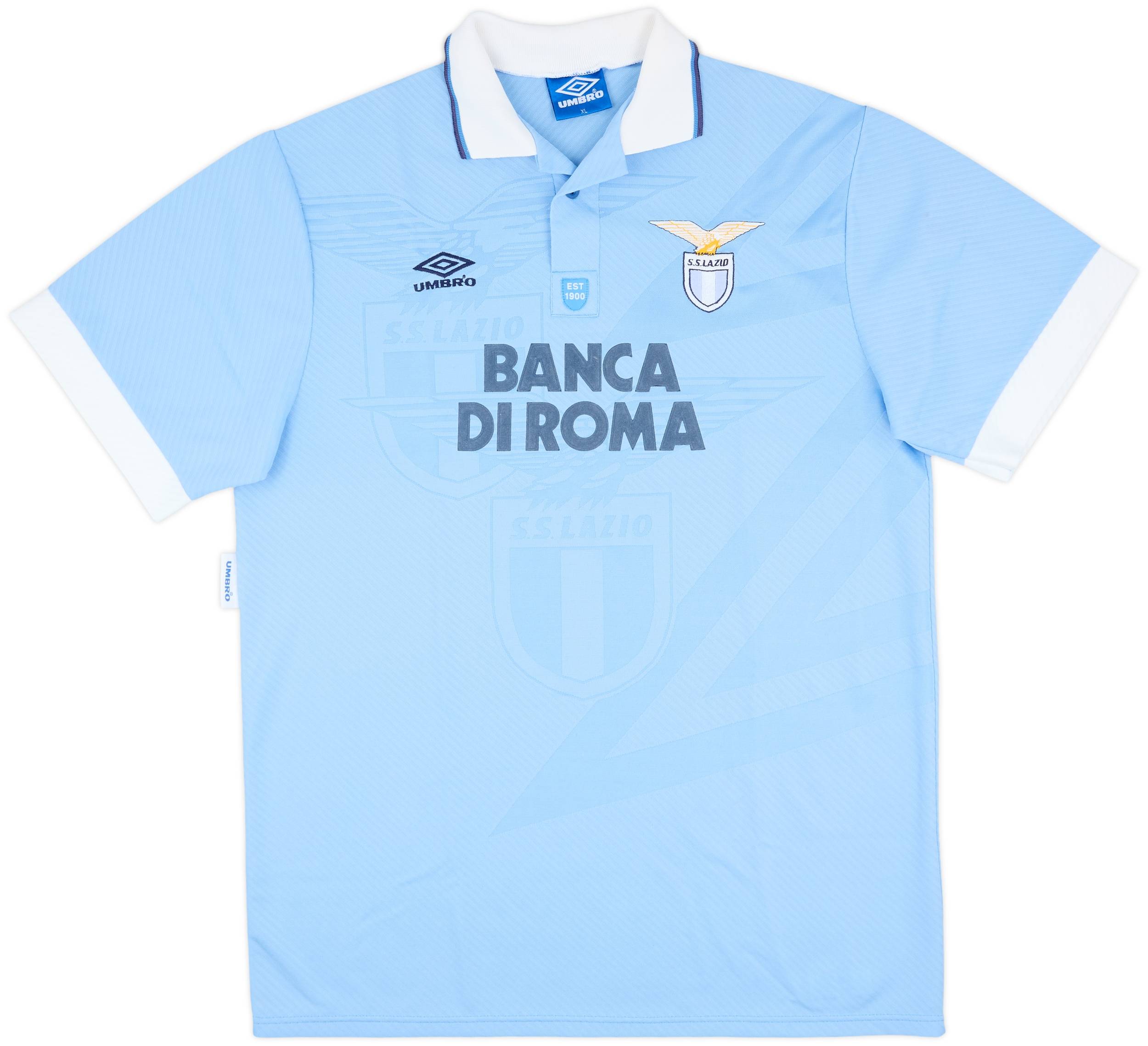 1993-1995 ラツィオ LAZIO ホーム ヴィンテージユニフォーム 1993-95 Lazio Match Issue Home Shirt #13