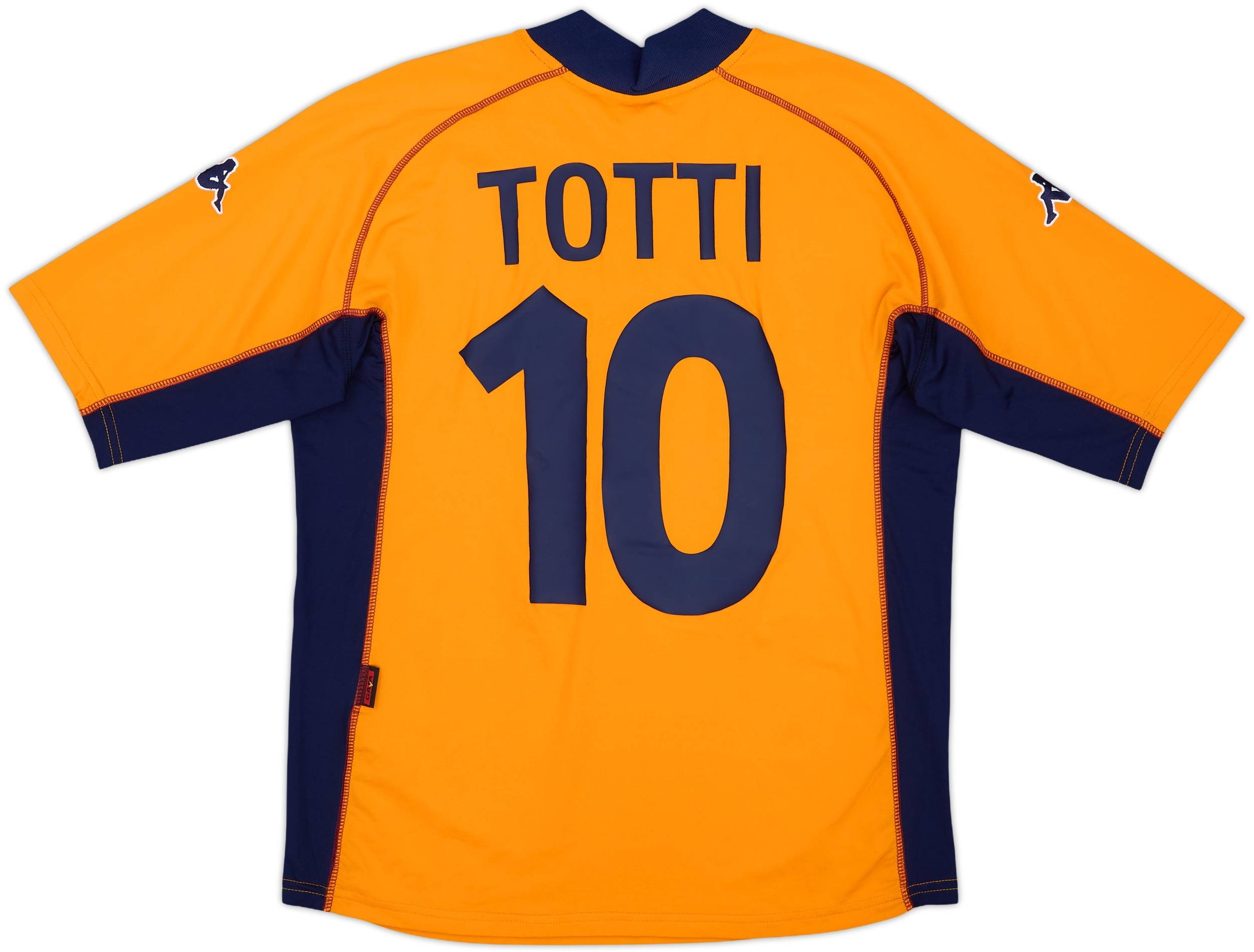 2001-02 Roma Fourth Shirt Totti #10 - 7/10 - (XL)