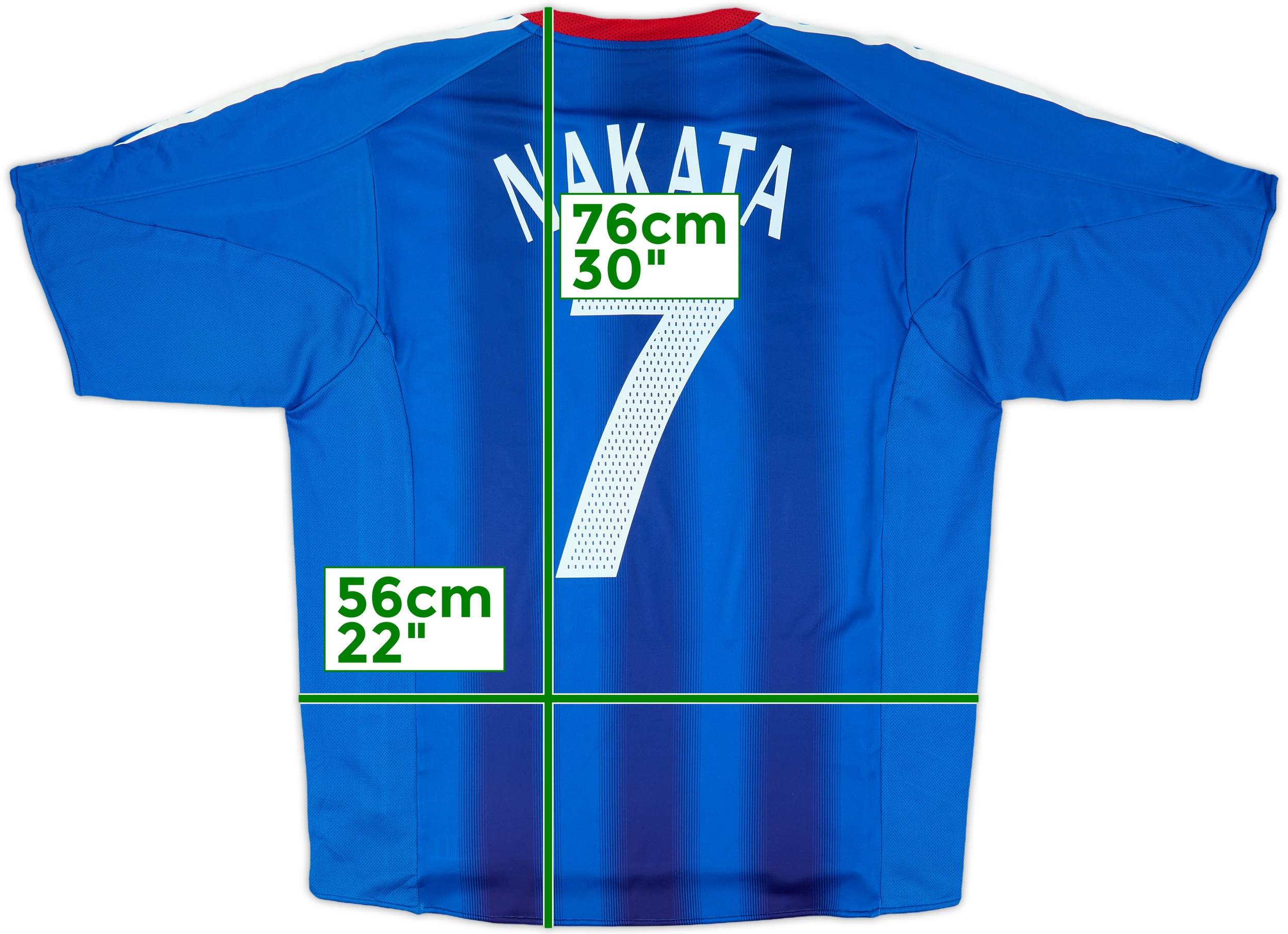 2004-06 Japan Home Shirt Nakata #7 - 5/10 - (L)