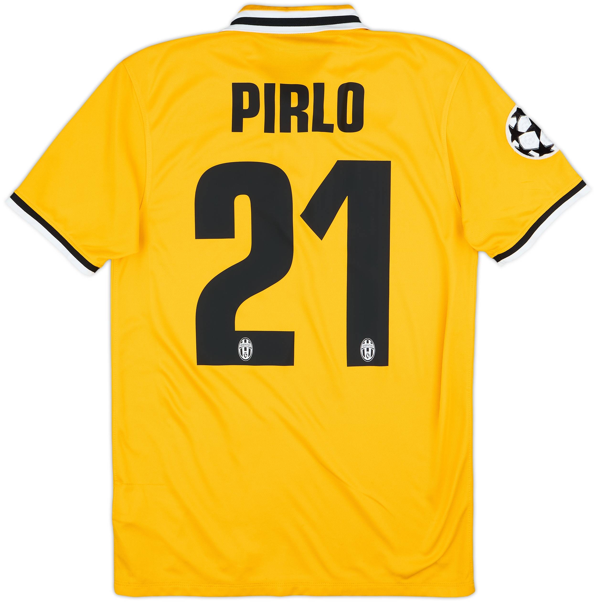 2013-14 Juventus Away Shirt Pirlo #21 - 6/10 - (S)