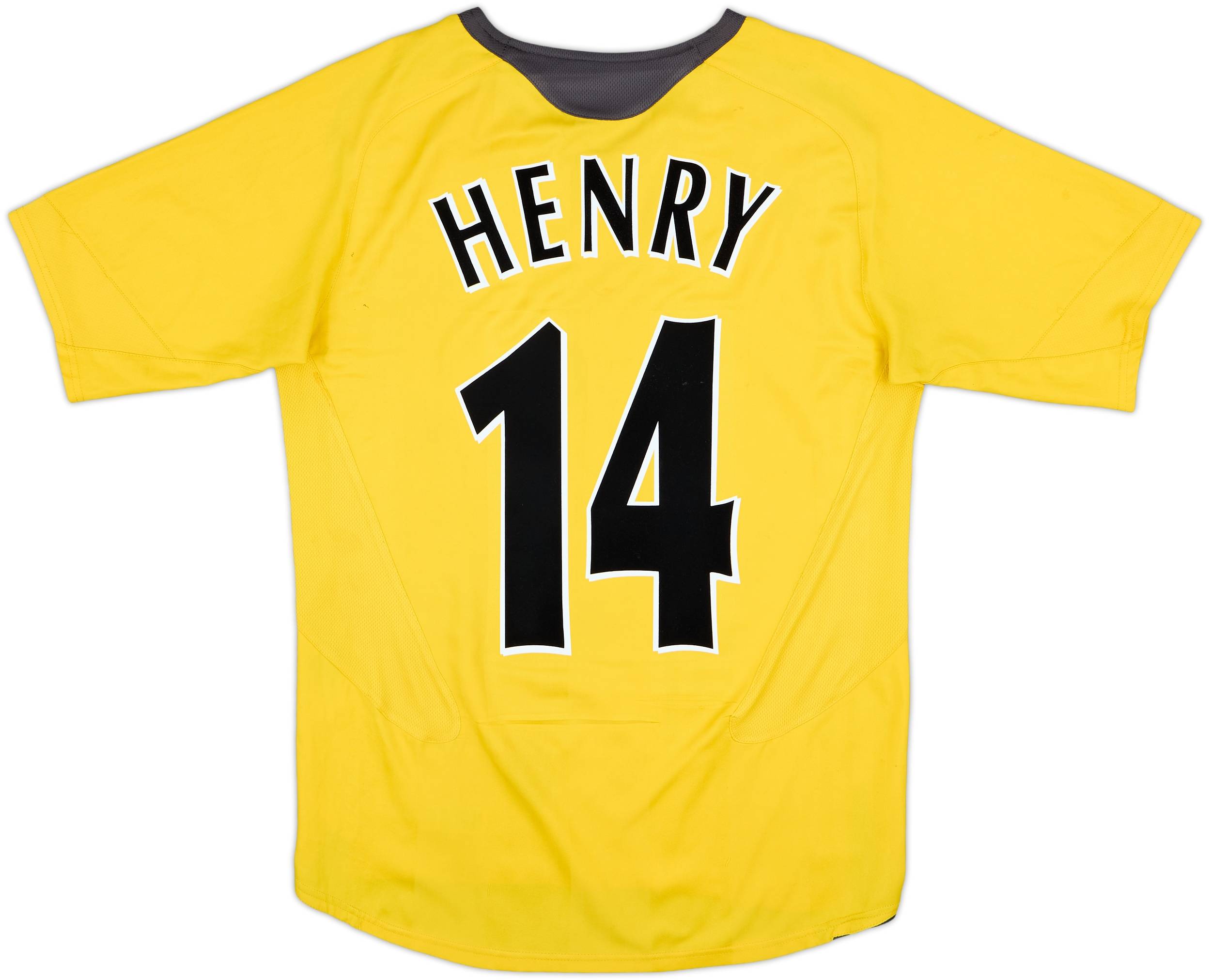 2005-06 Arsenal Away Shirt Henry #14 - 6/10 - (XL.Boys)