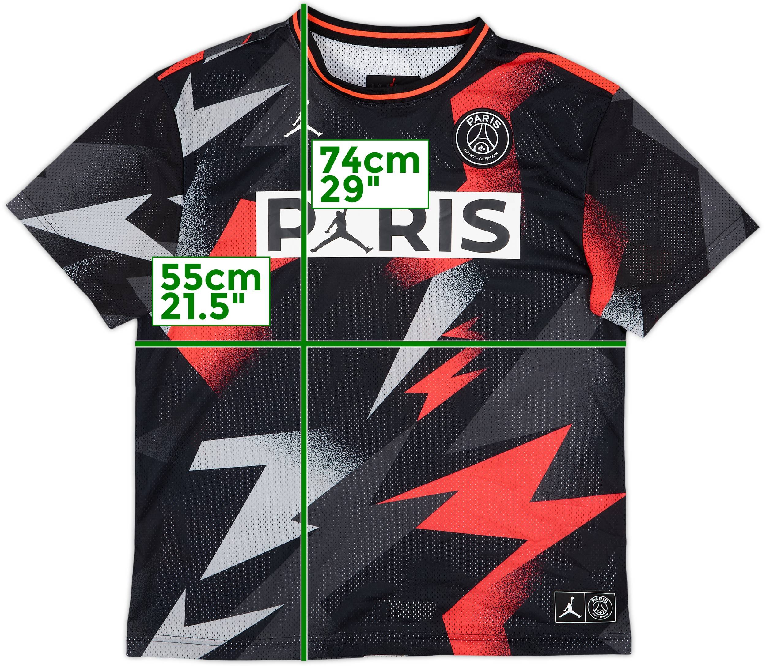 Soccer Jersey Jordan Paris Saint Germain Shirt 2019-20 Paris Saint