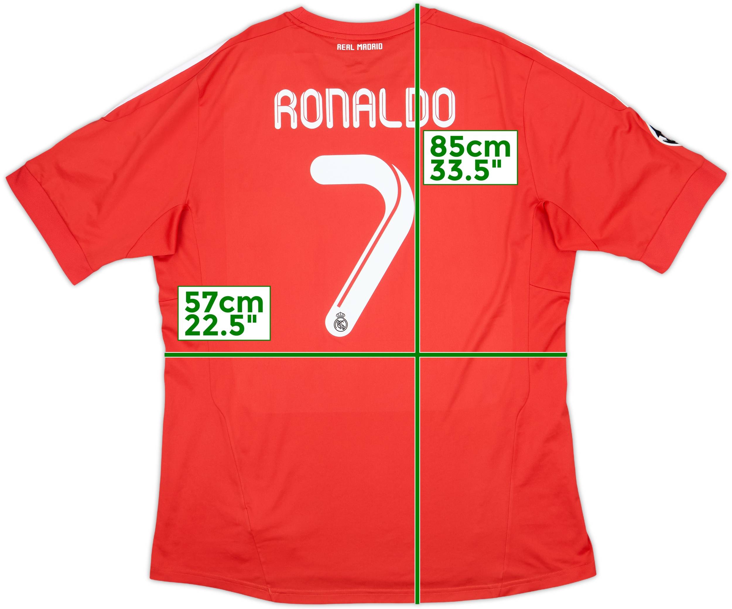 2011-12 Real Madrid Third CL Shirt Ronaldo #7 - 6/10 - (XL)