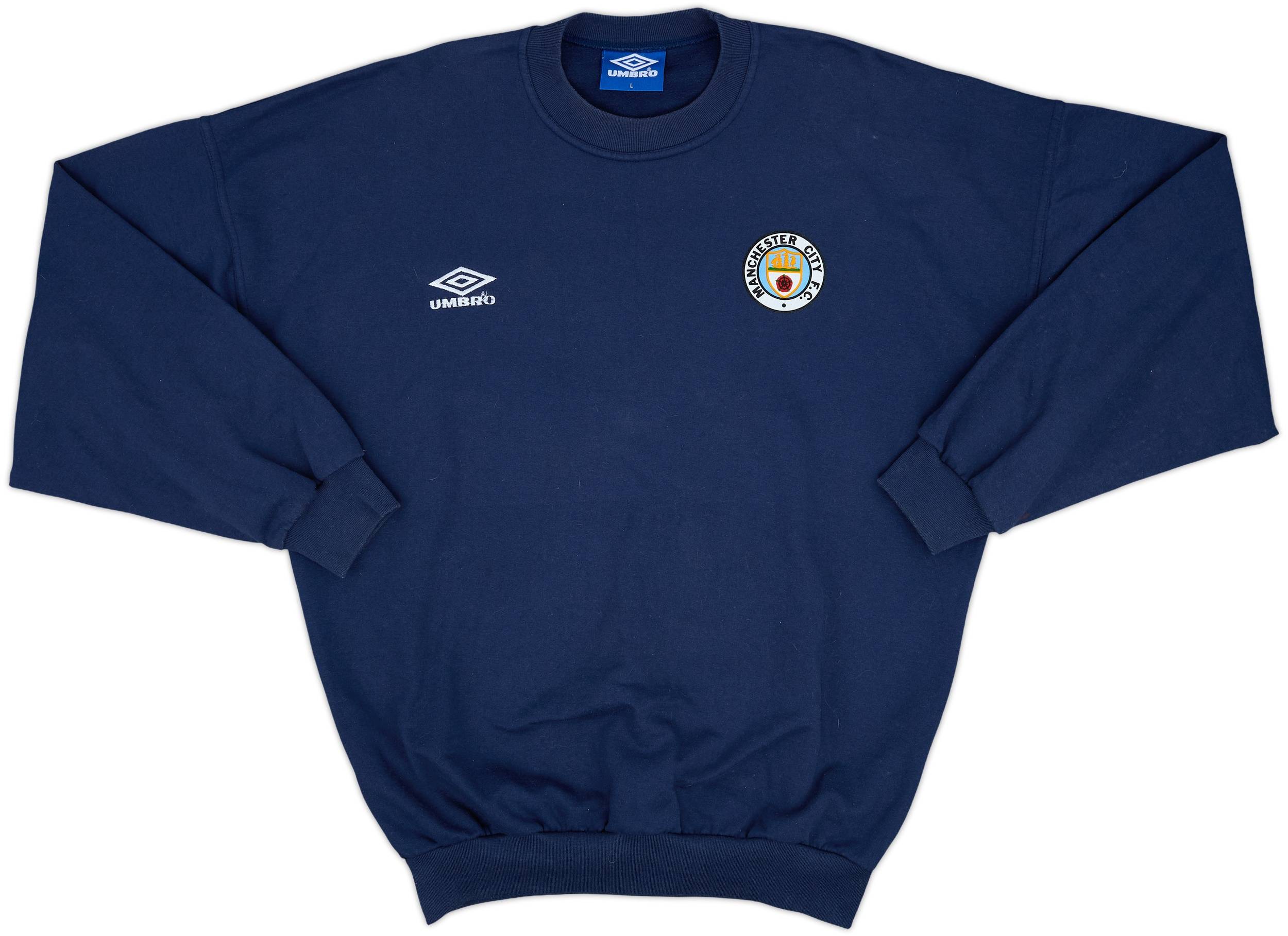 ウェア Manchester City Umbro sweat shirts XXL Vintage Umbro Manchester City Football Sweatshirt Soccer Track Top