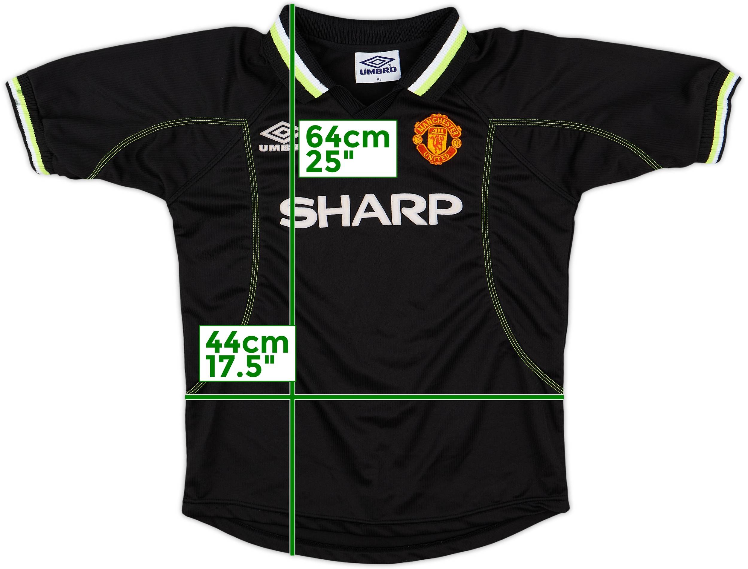 1998-99 Manchester United Third Shirt - 9/10 - (XL.Boys)
