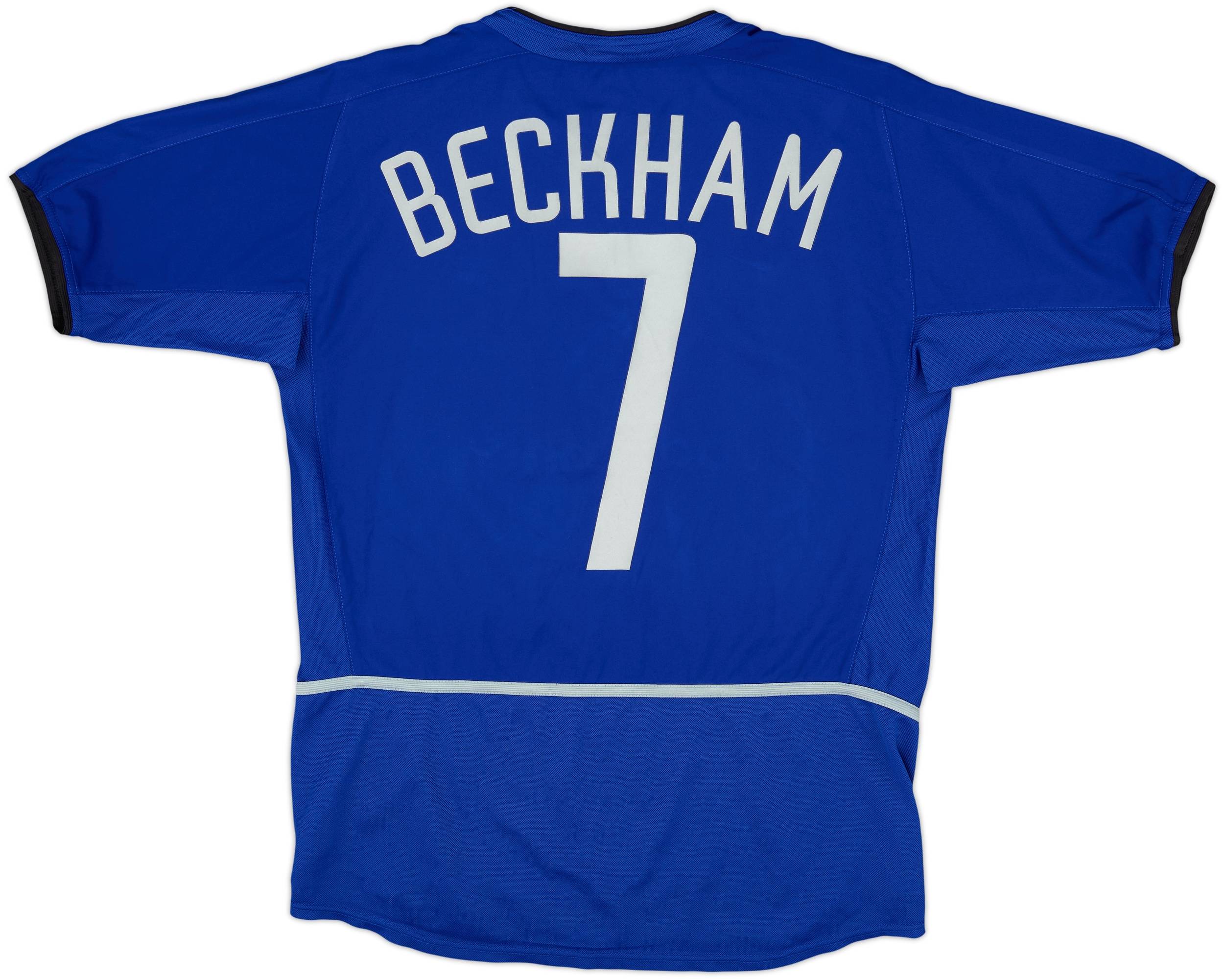 2002-03 Manchester United Third Shirt Beckham #7 - 8/10 - (XL.Boys)