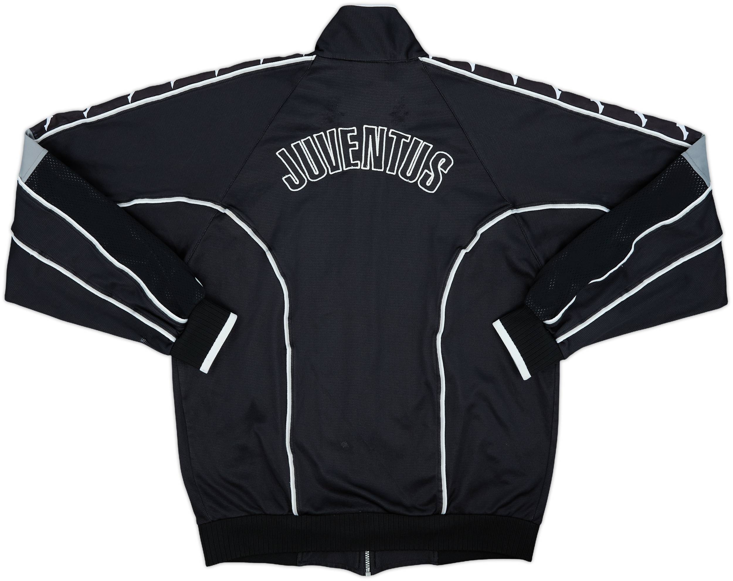 Kappa Juventus トラックスーツ上下ブラック/シルバーXO 1999-00 Juventus Kappa Track Jacket - 8/10 - (XL)