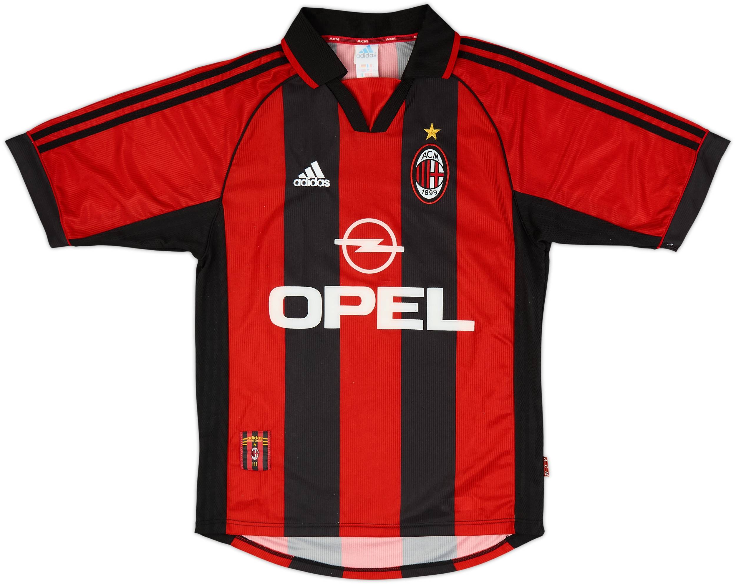 1998-00 AC Milan Home Shirt Leonardo #18 - 5/10 - (S)