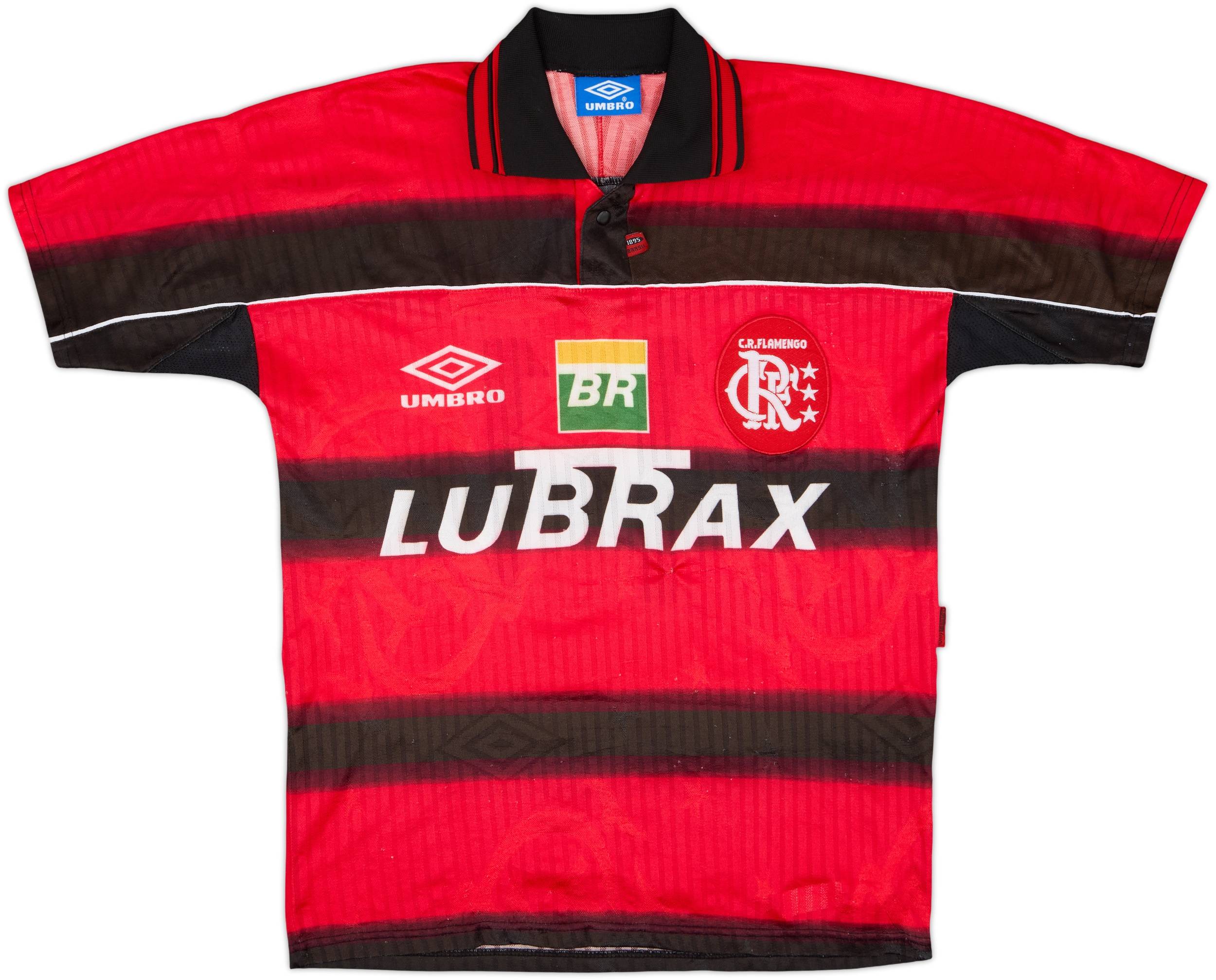 1997-99 Flamengo Home Shirt #11 - 6/10 - (M)
