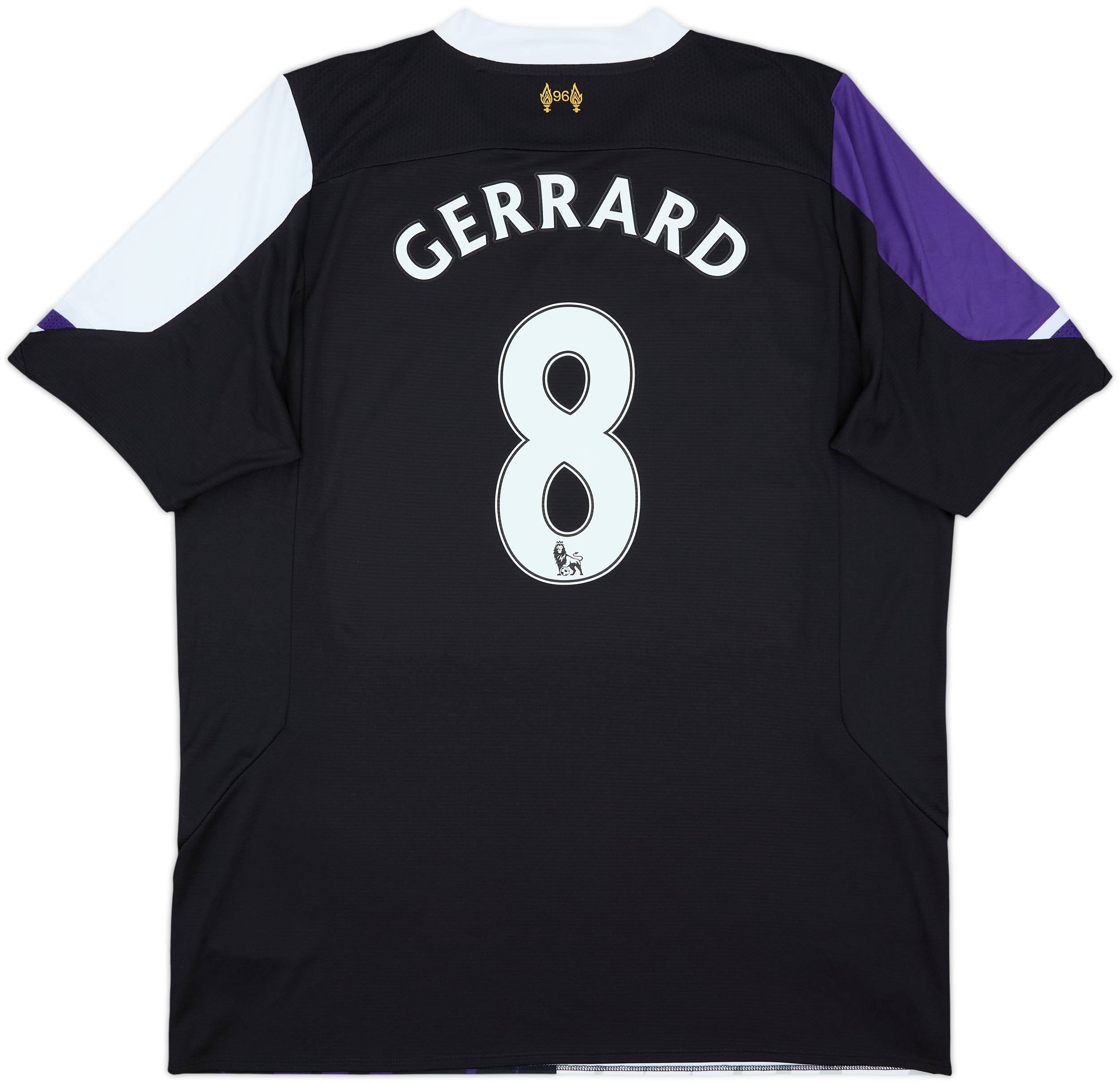 2013-14 Liverpool Third Shirt Gerrard #8 - 8/10 - (3XL)