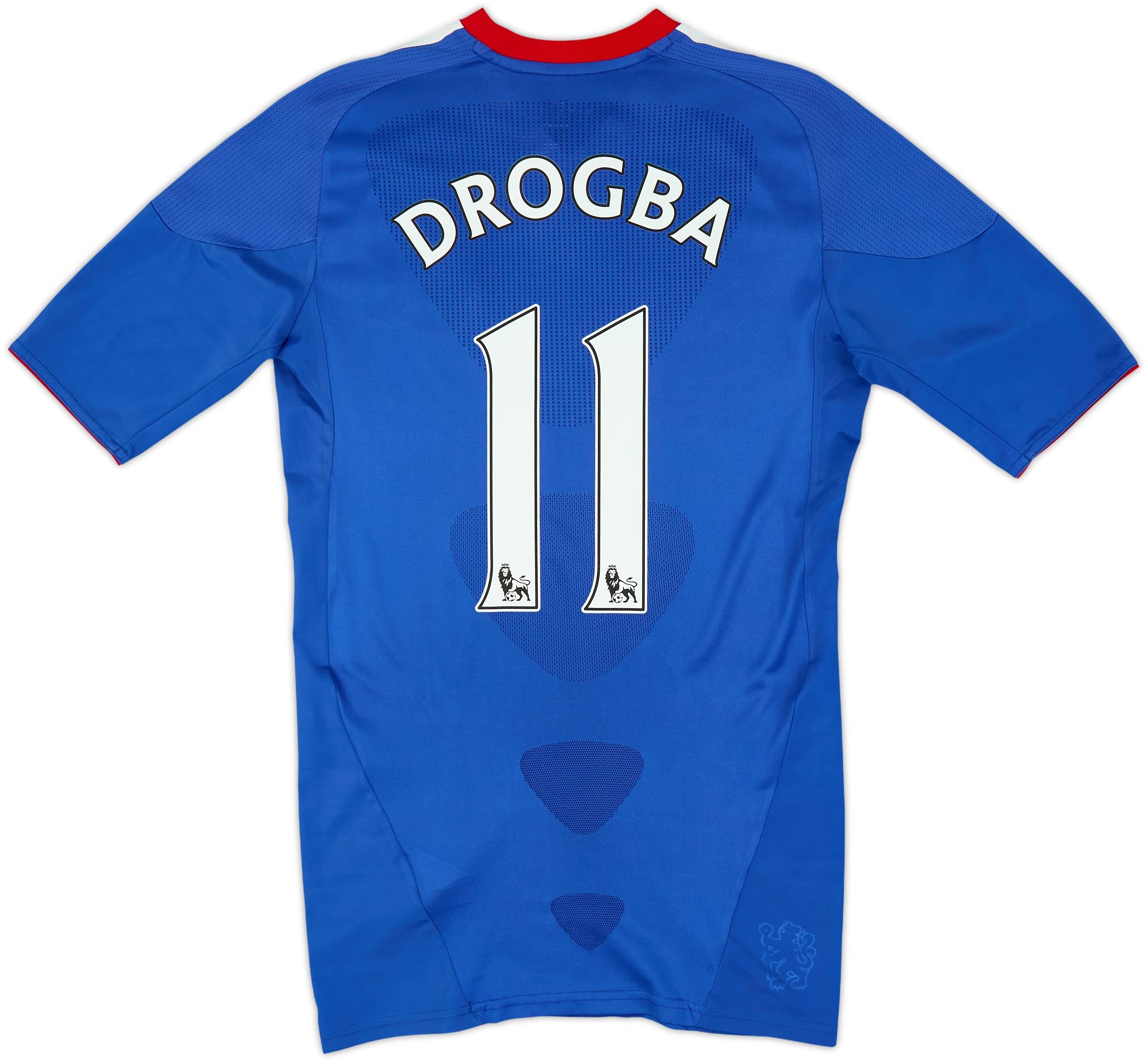 2010-11 Chelsea Player Issue TechFit Home Shirt Drogba #11 - 8/10