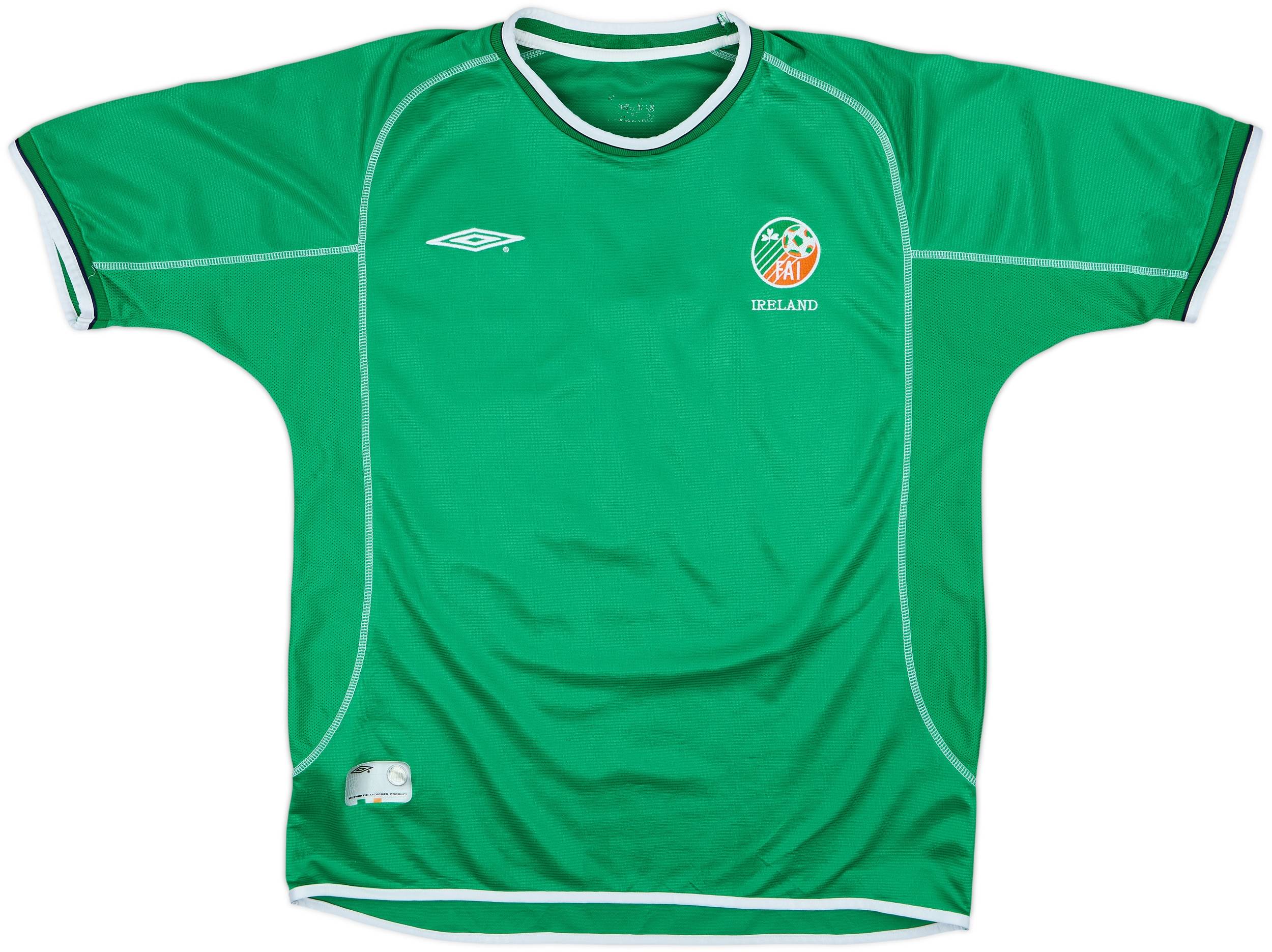 2002-03 Ireland Player Issue Home Shirt - 9/10 - (L)