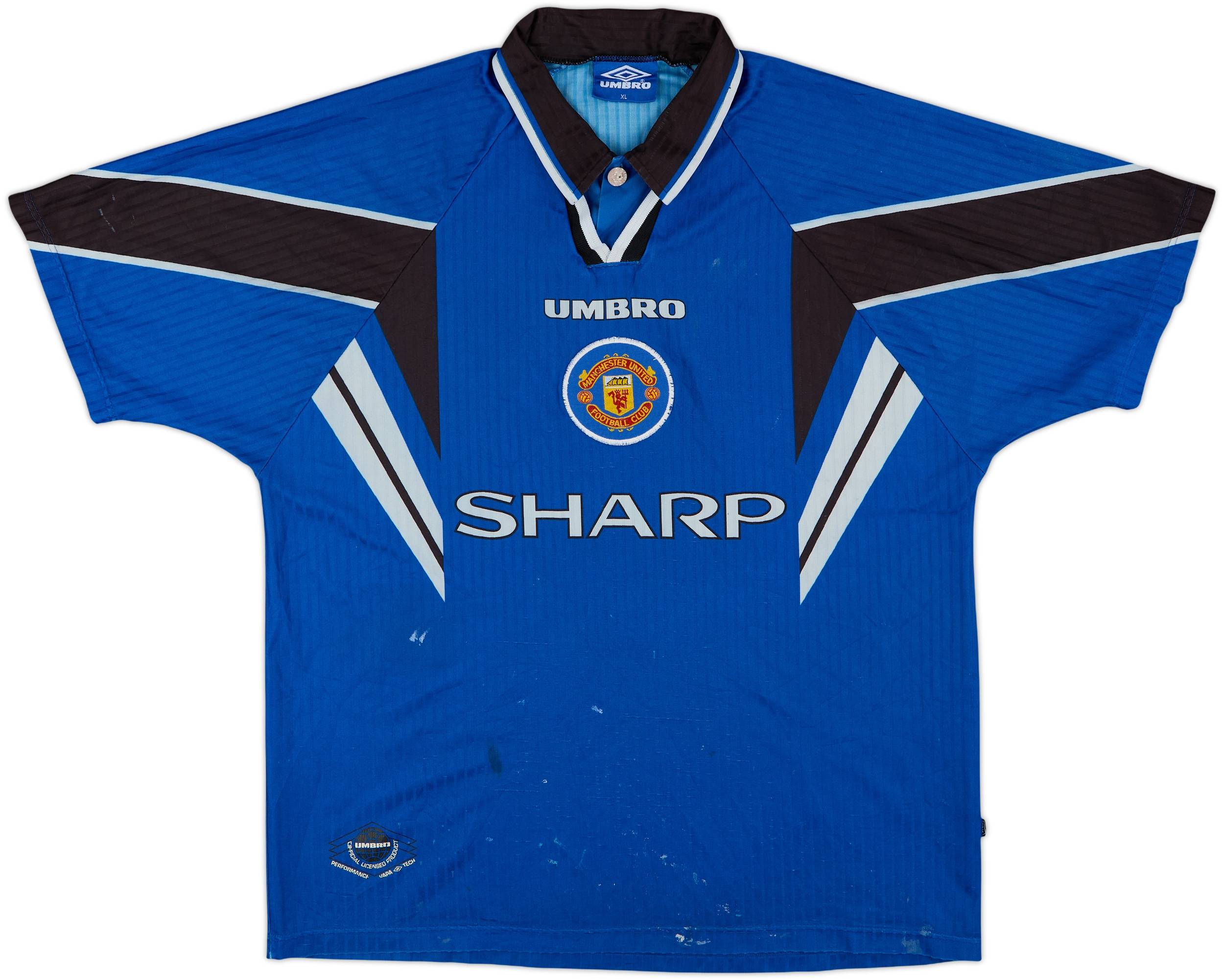 1996-98 Manchester United Third Shirt - 5/10 - (XL)