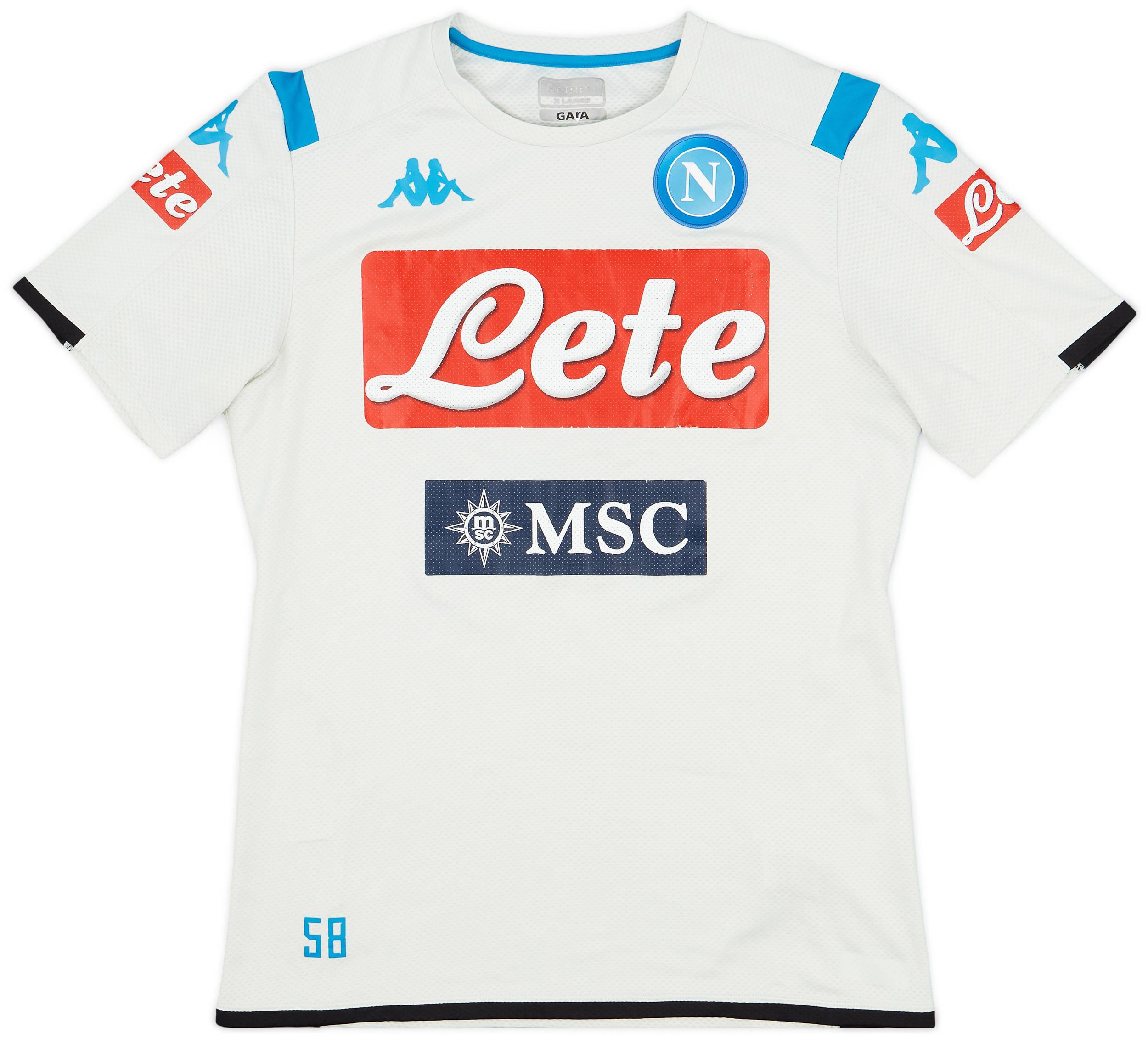 2019-20 Napoli Kappa Training Shirt - 5/10 - (XL)