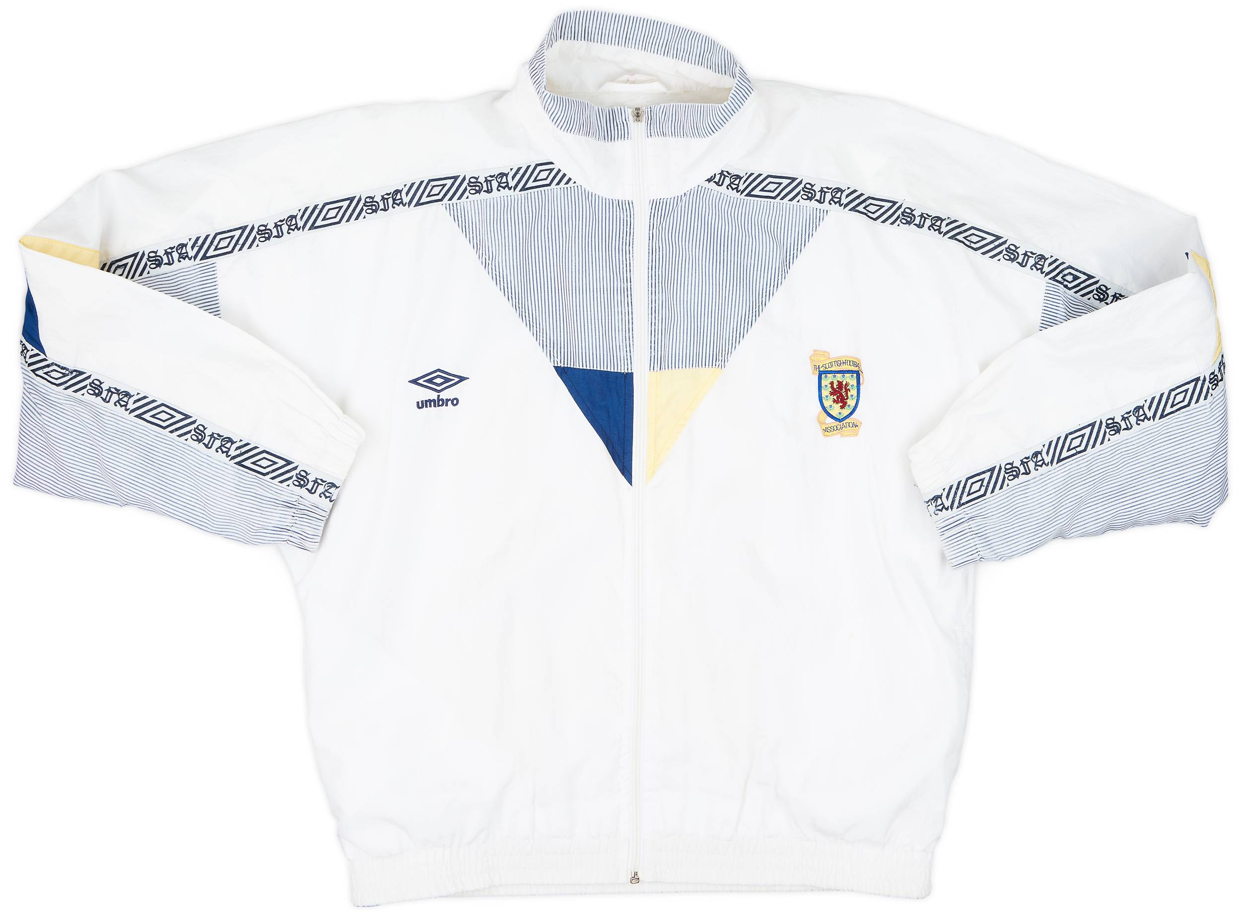 1990-92 Scotland Umbro Track Jacket - 6/10 - (XL)